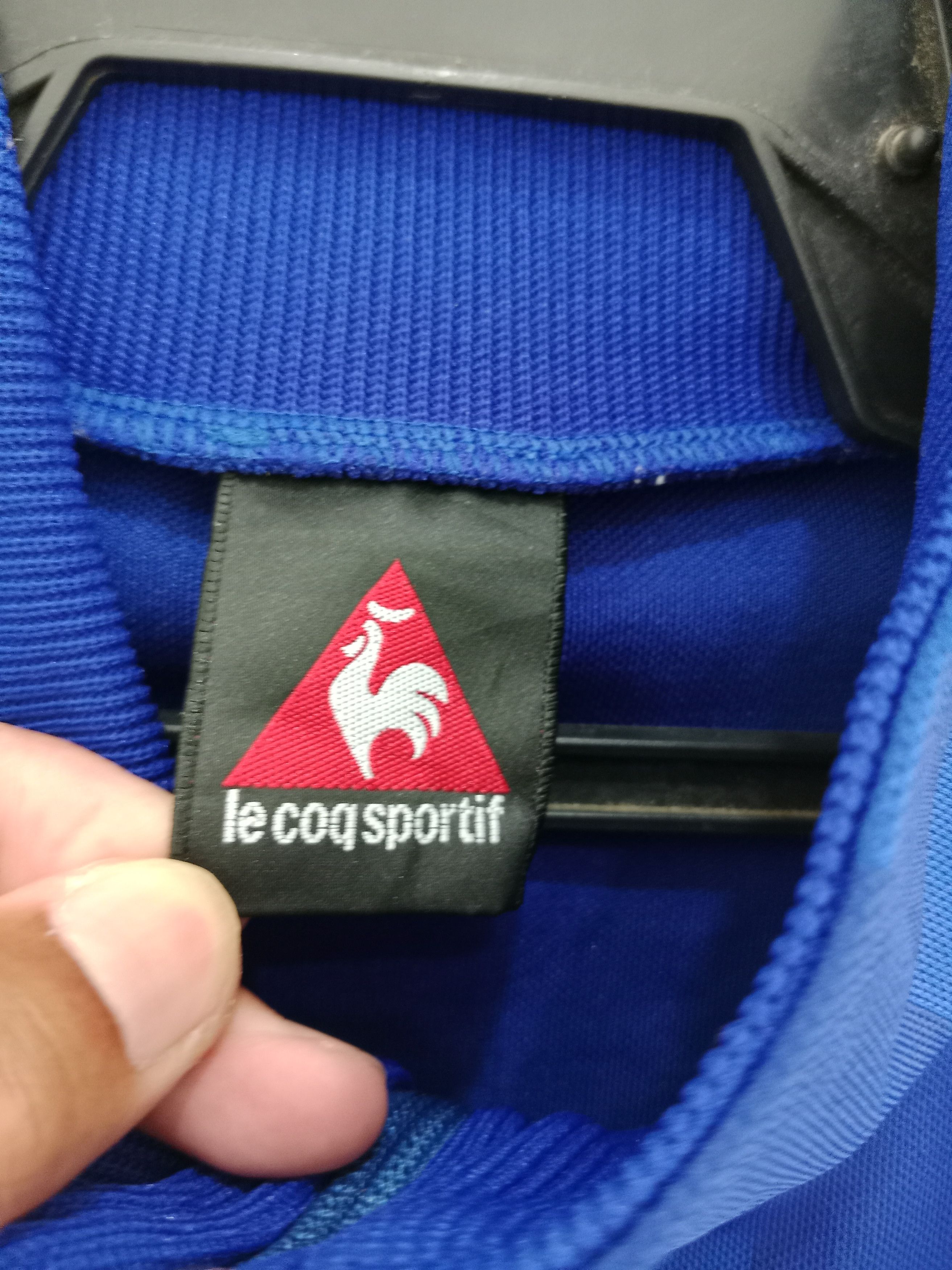 Le Coq Sportif × Vintage Le Coq Sportif Sweater Full Zipper Nice Colour Size US M / EU 48-50 / 2 - 5 Thumbnail