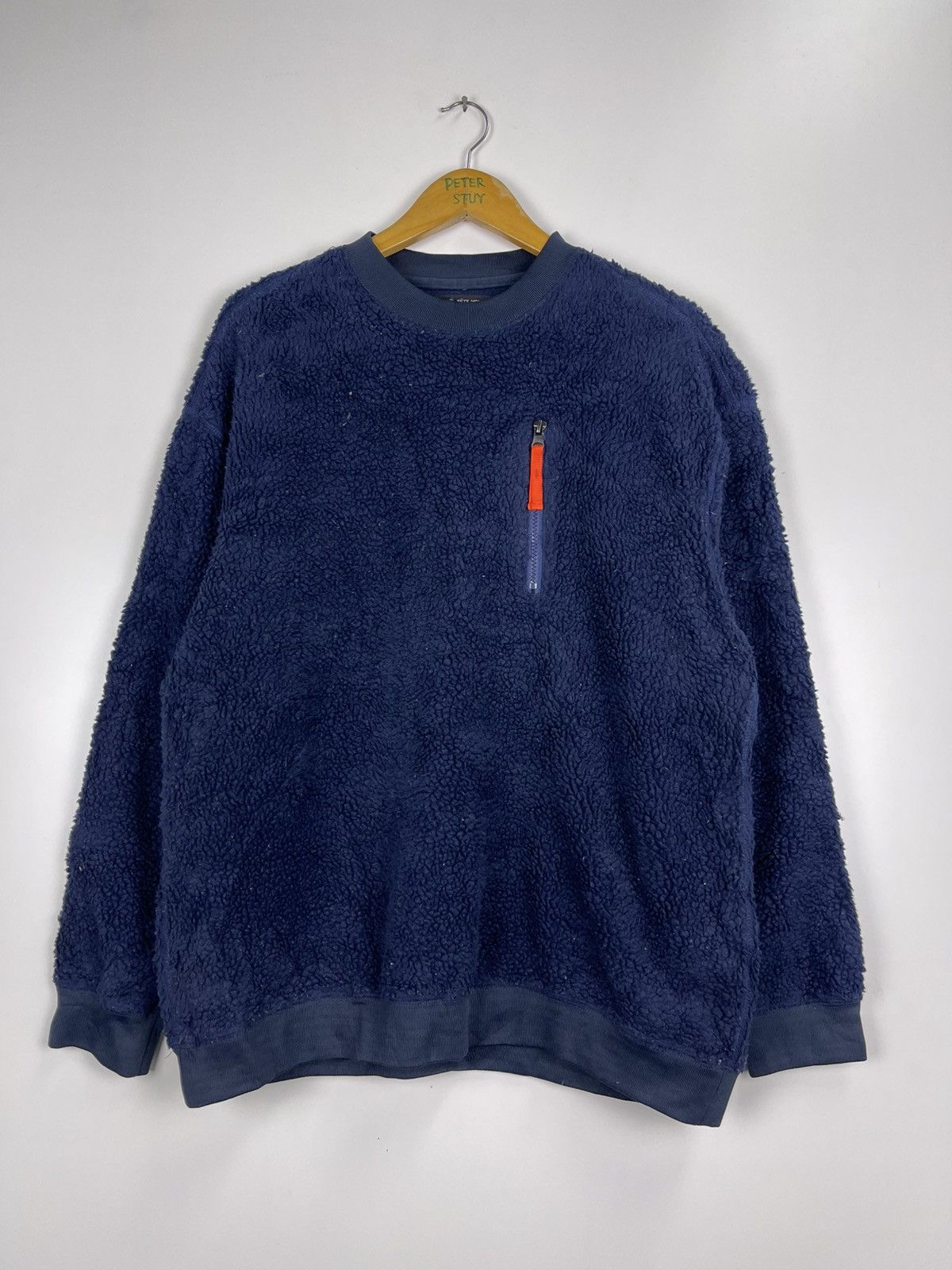 Tete Homme Tete Homme Sherpa Sweater Size US XL / EU 56 / 4 - 2 Thumbnail