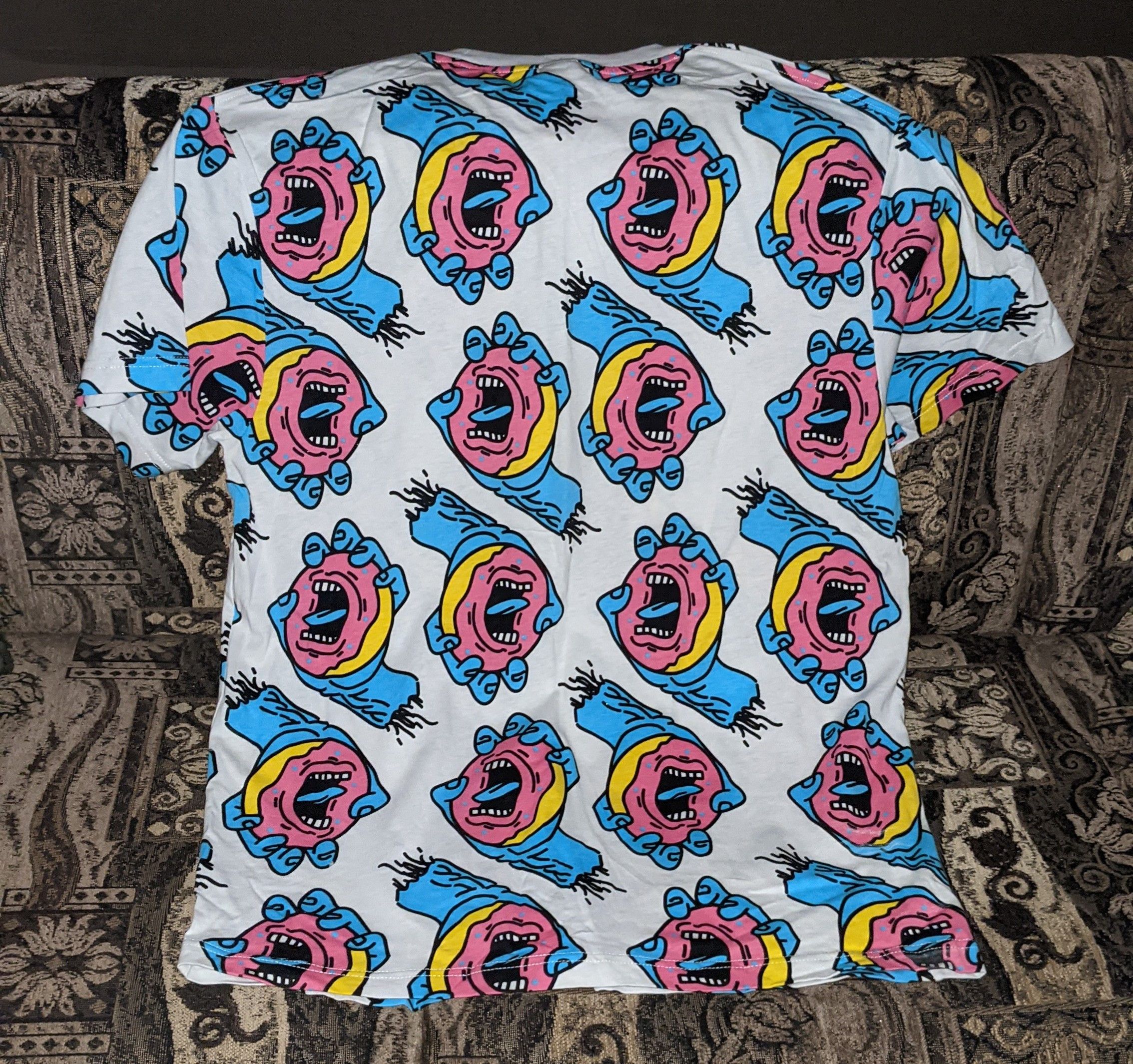 Odd Future Odd Future All Over Hand Donut Print T Shirt Size US L / EU 52-54 / 3 - 2 Thumbnail