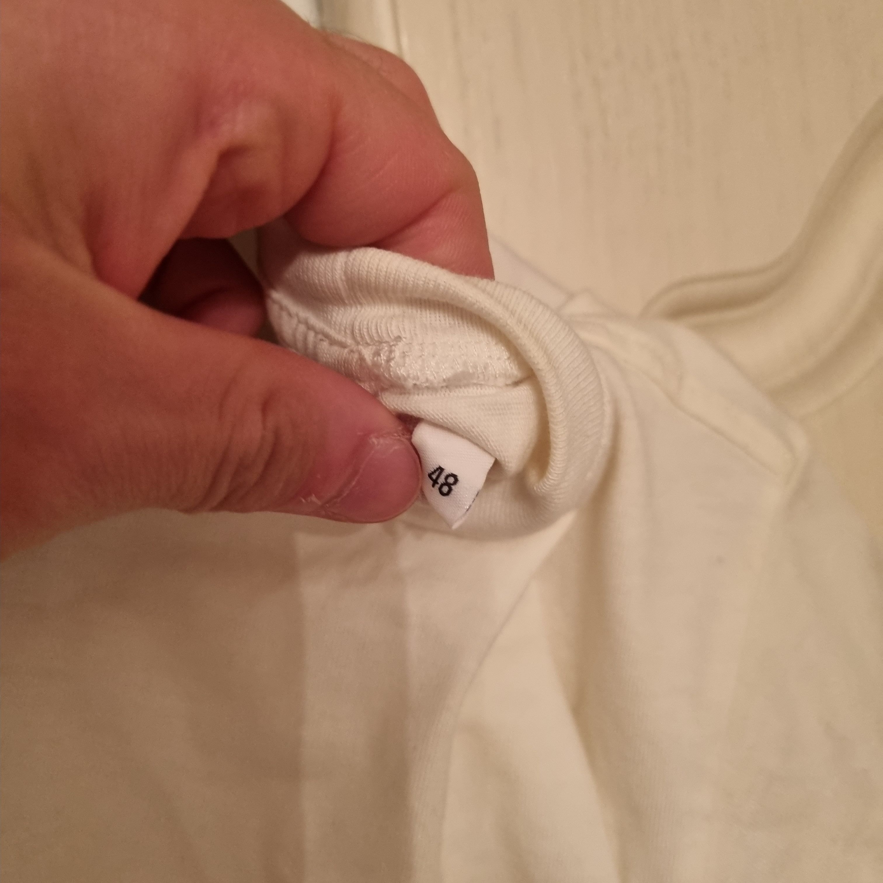 Moschino Moschino Logo White Tshirt Size US M / EU 48-50 / 2 - 5 Thumbnail