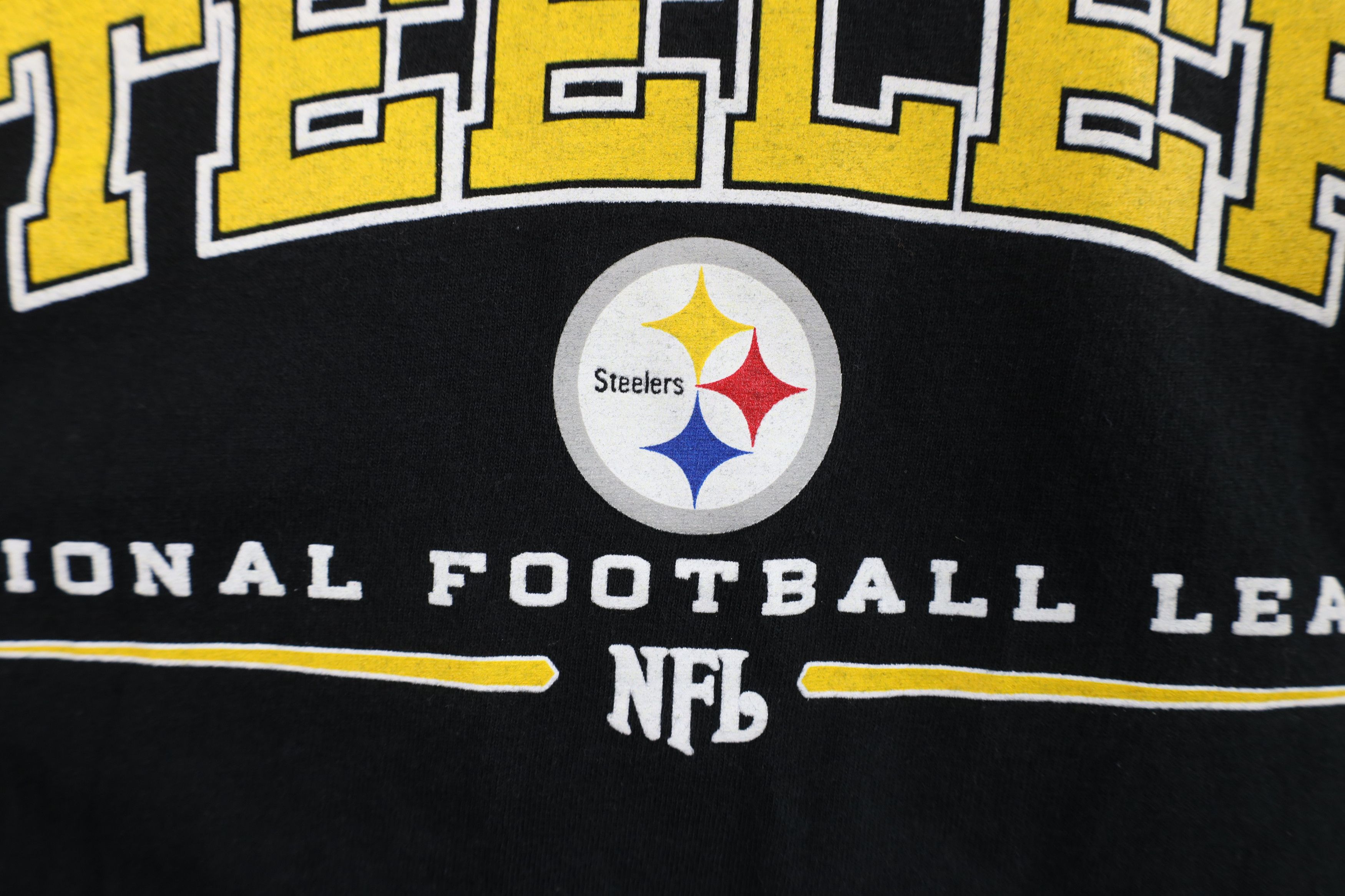Vintage Vintage Pittsburgh Football Long Sleeve T-Shirt Black Size US M / EU 48-50 / 2 - 7 Thumbnail