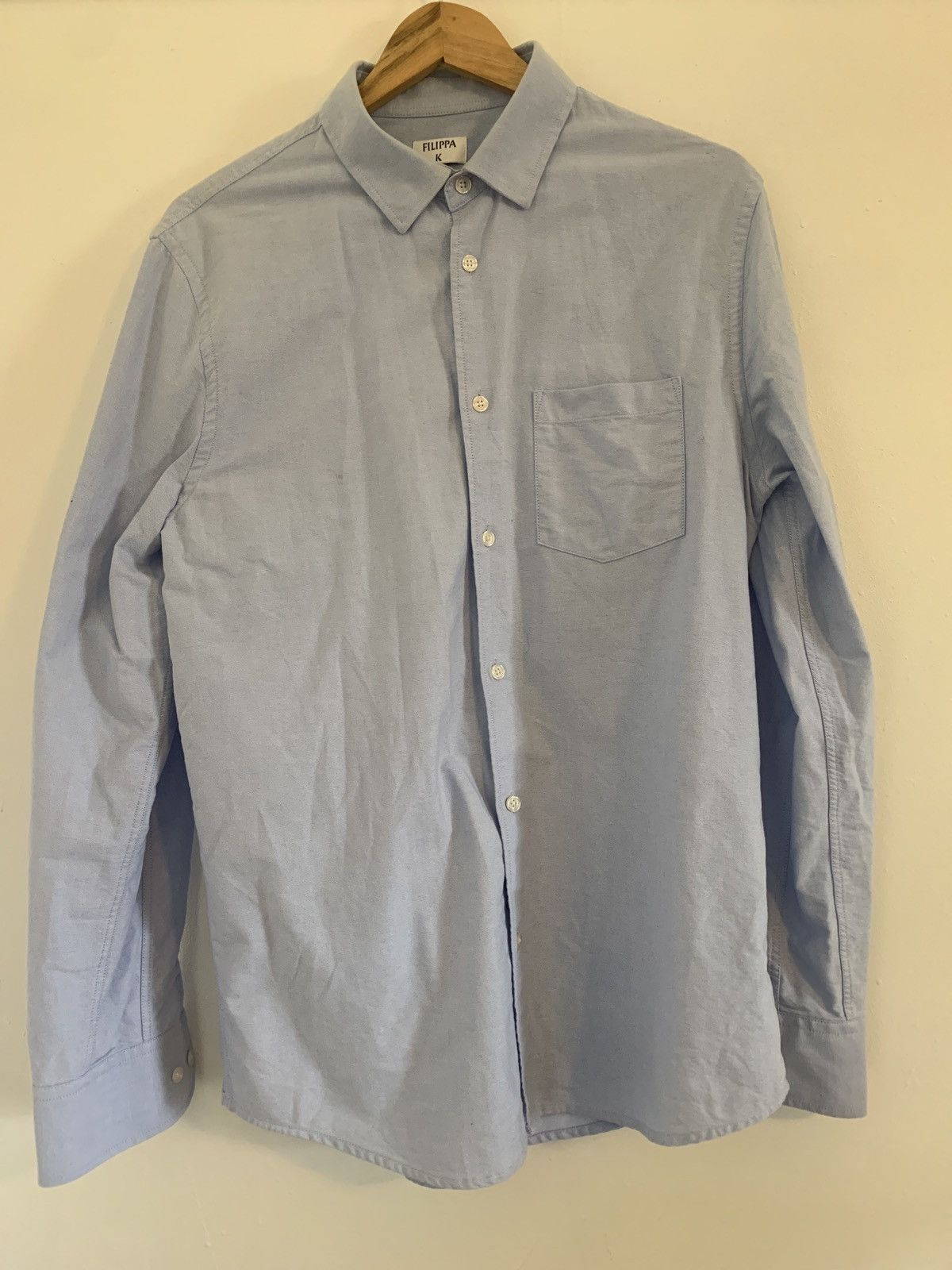 Filippa K Filippa K mens blue tim oxford shirt Size US M / EU 48-50 / 2 - 5 Thumbnail