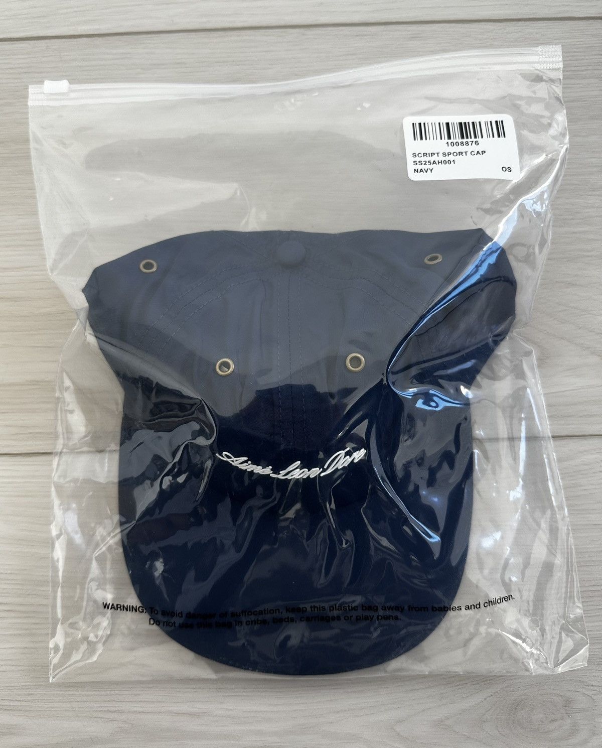 Aime Leon Dore NEW AIME LEON DORE script sport nylon twill 6 panel hat cap Size ONE SIZE - 10 Thumbnail