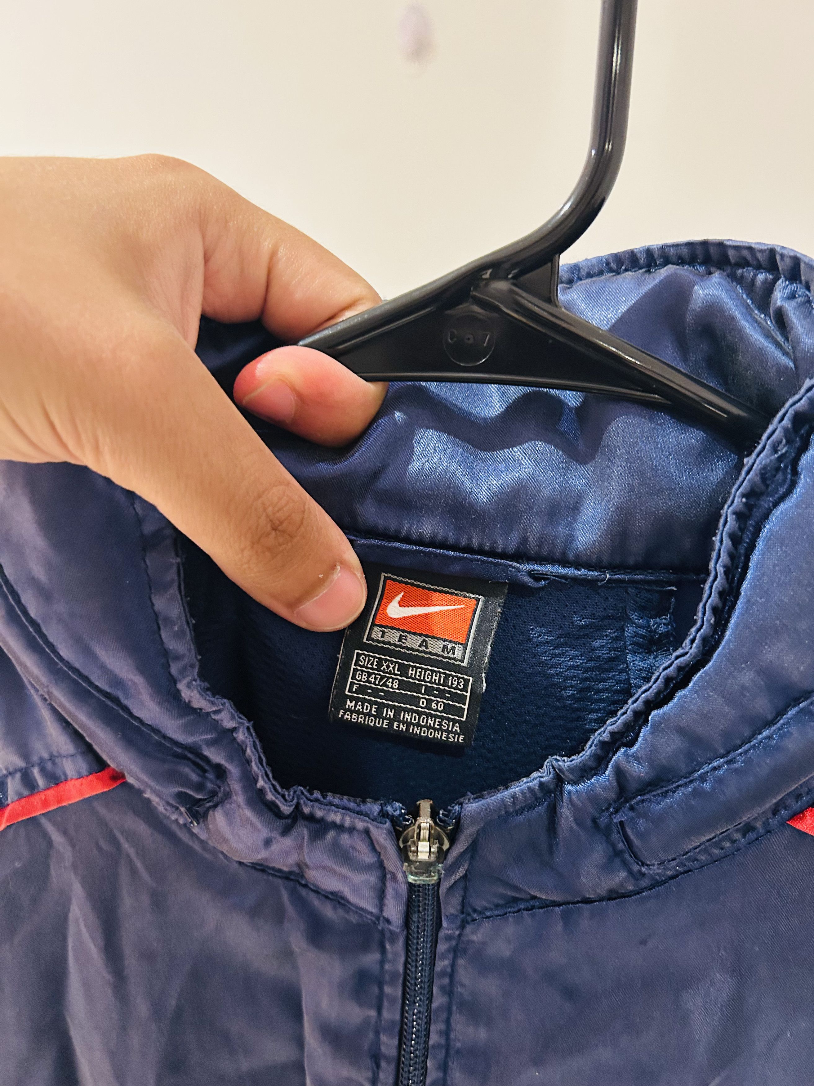Nike Psg 1999/00 jacket Size US XXL / EU 58 / 5 - 4 Thumbnail