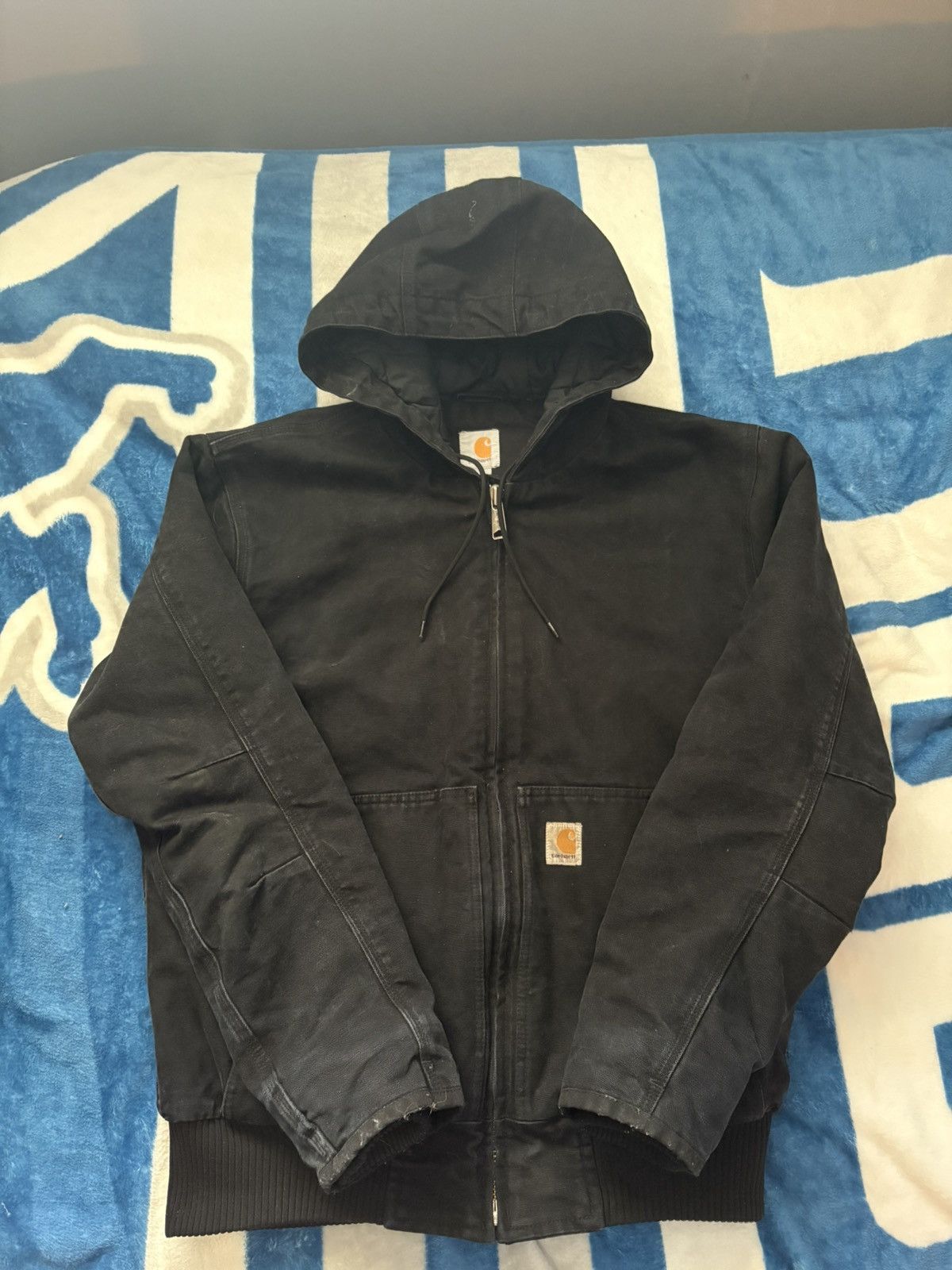 Carhartt Dark navy blue Carhartt bomber jacket Size US M / EU 48-50 / 2 - 3 Thumbnail