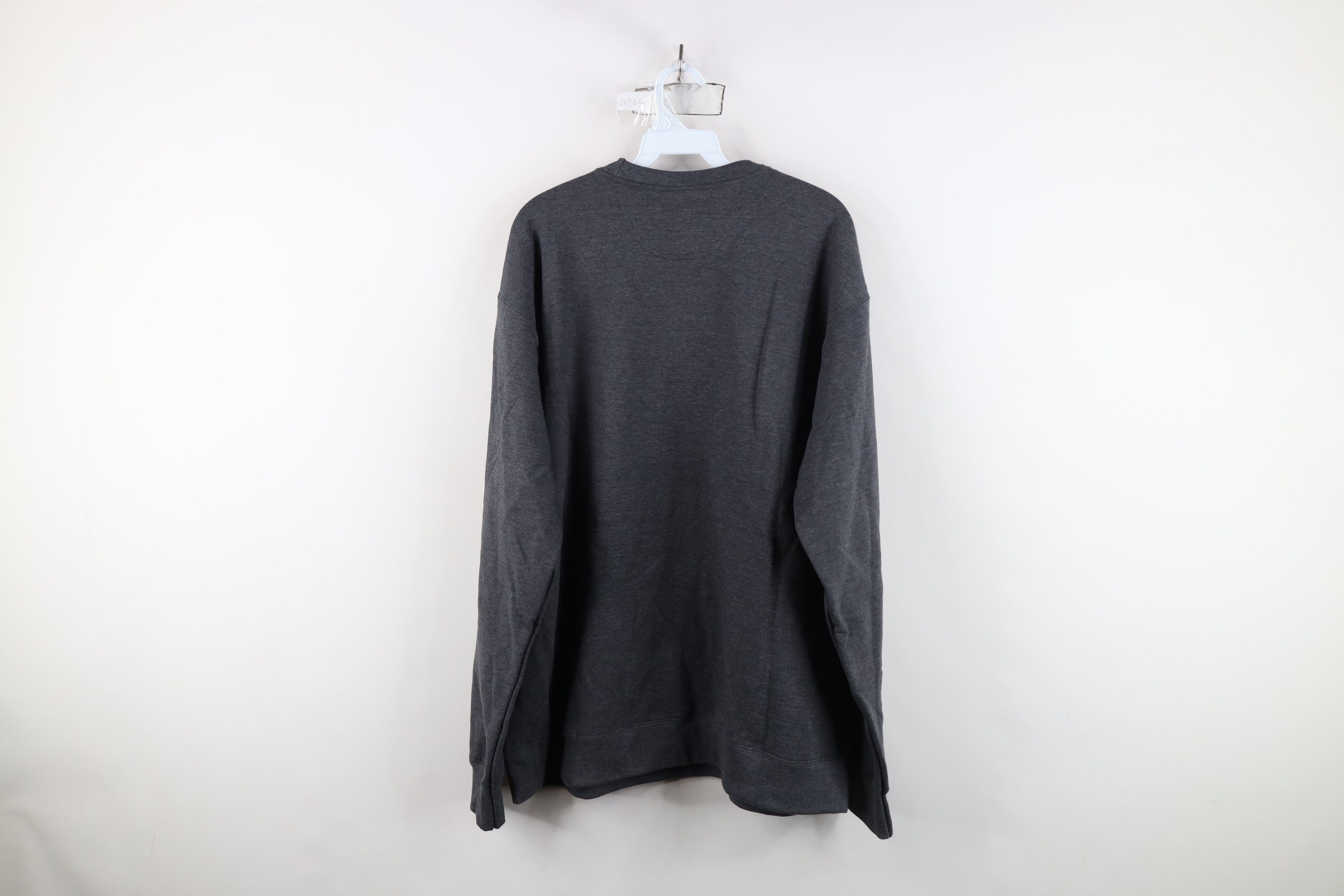 Vintage Vintage Streetwear Gun Crewneck Sweatshirt Heather Gray Size US XL / EU 56 / 4 - 9 Thumbnail