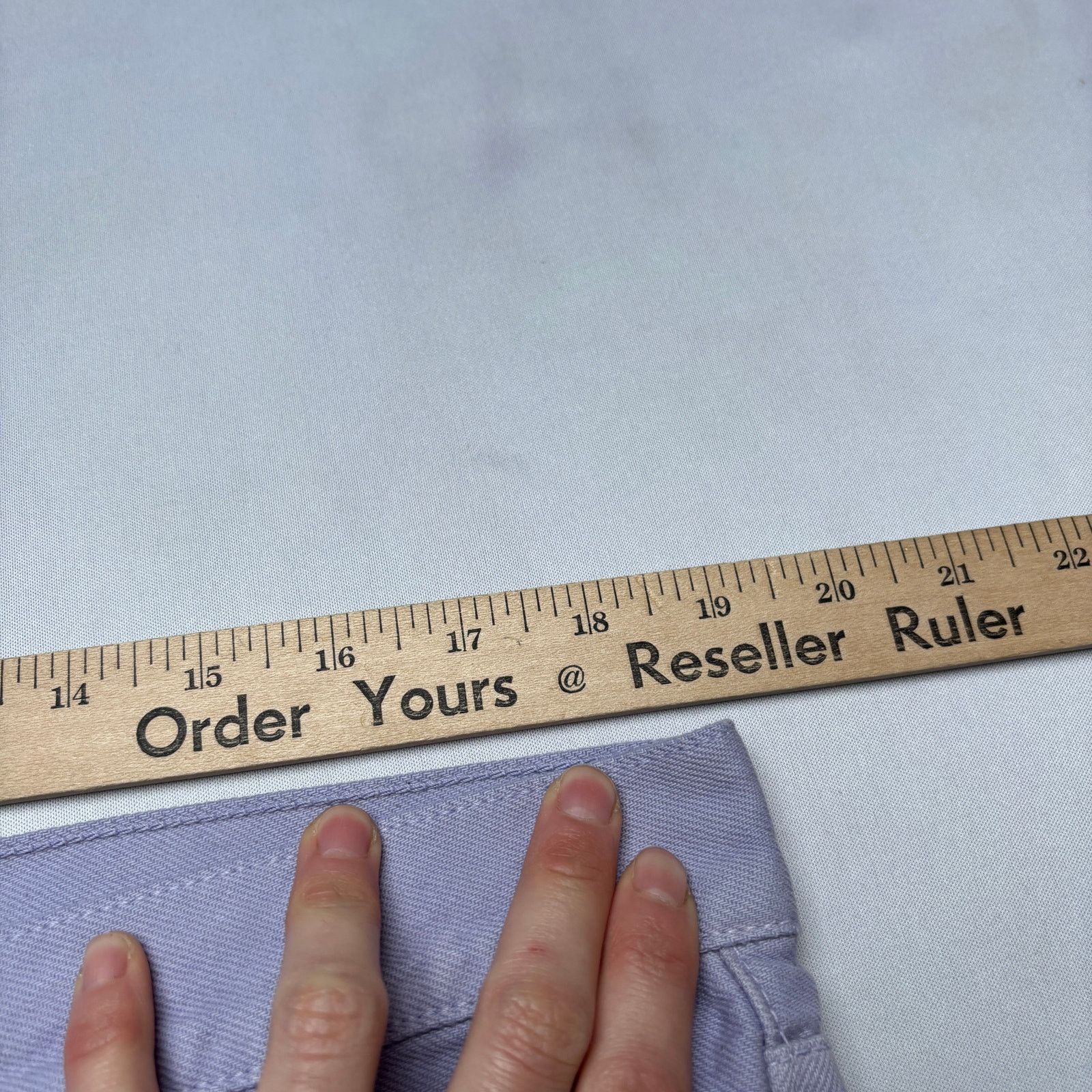 Sid Mashburn Sid Mashburn Straight Leg Jeans 36x30 Purple Denim 5 Pocket Size US 36 / EU 52 - 4 Thumbnail