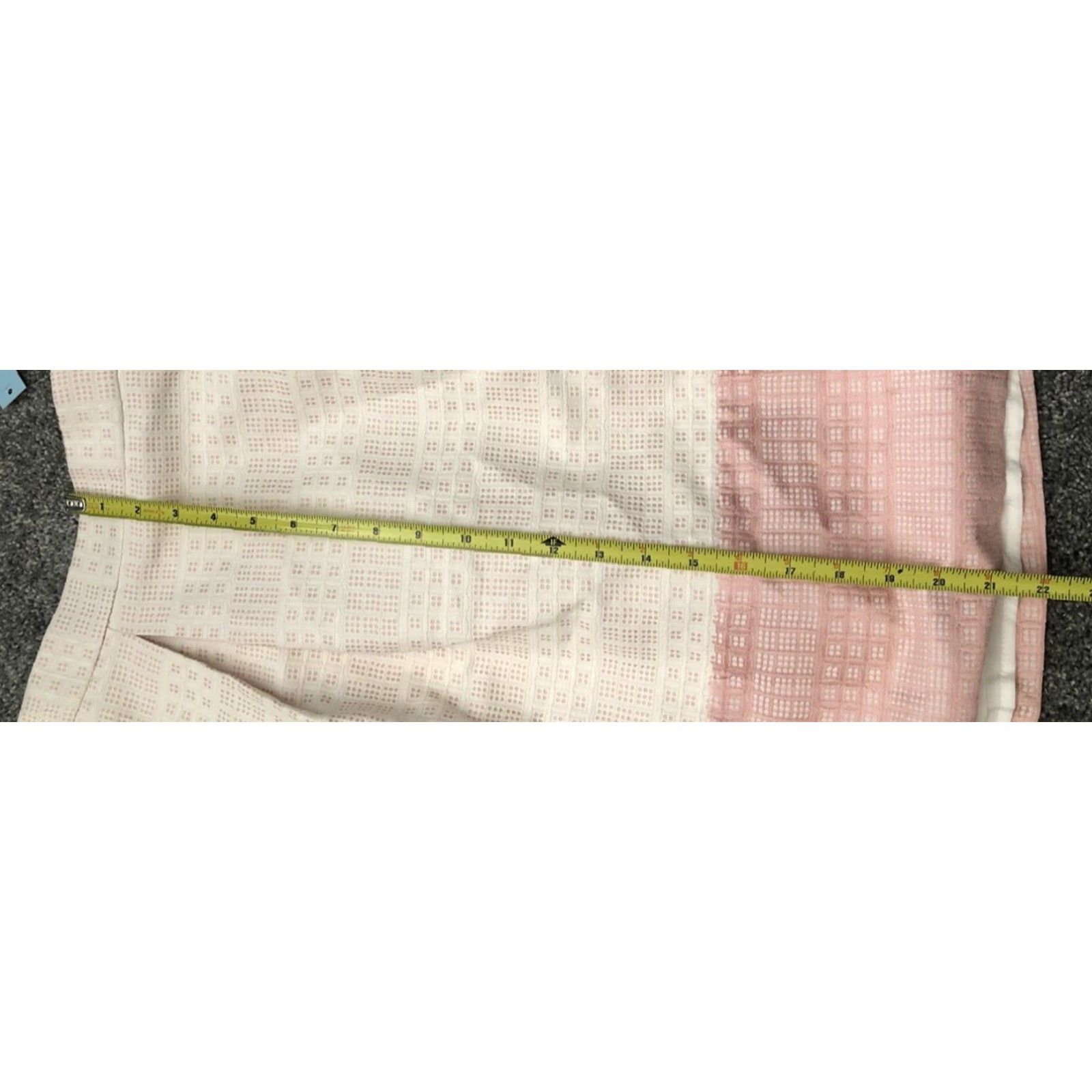 Vintage NWT Antonio Melani Skirt Women Knee Length White Pink Size 4 Polyester Cotton Dressy Casual Party/Work Womens Size 27" / US 4 / IT 40 - 3 Thumbnail