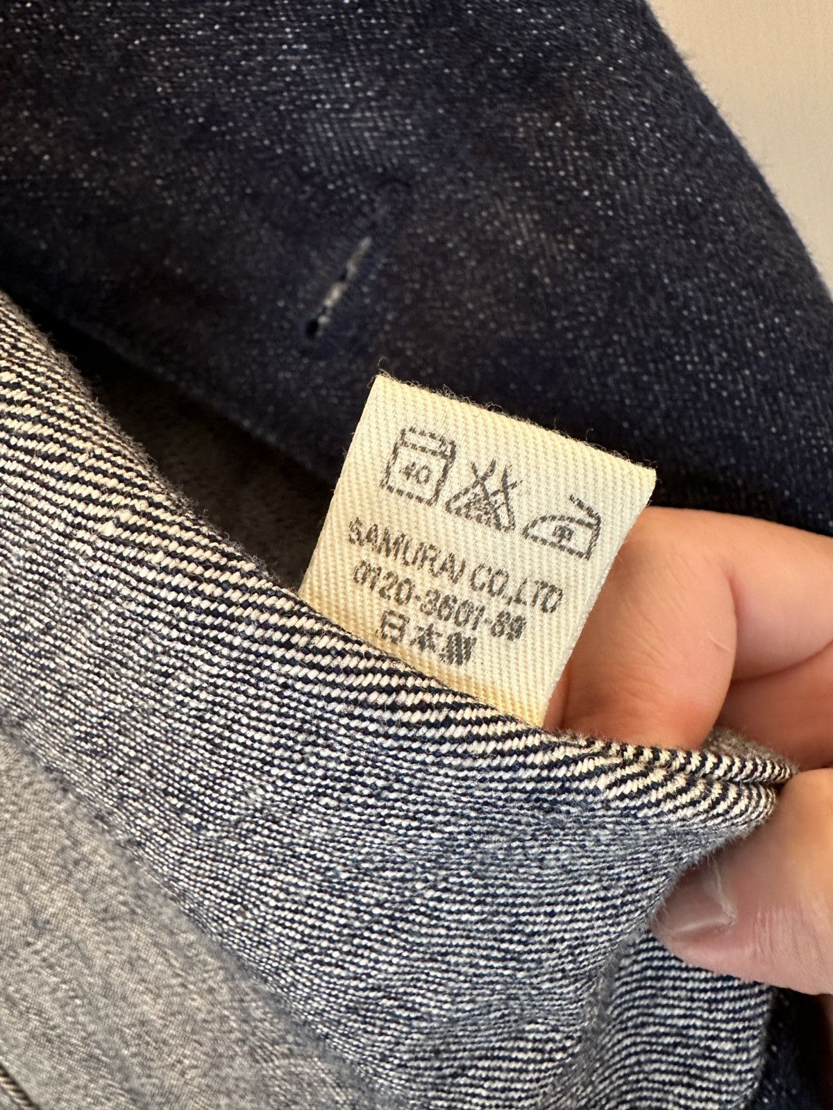Samurai Jeans Samurai Jeans denim blazer Size US L / EU 52-54 / 3 - 6 Thumbnail