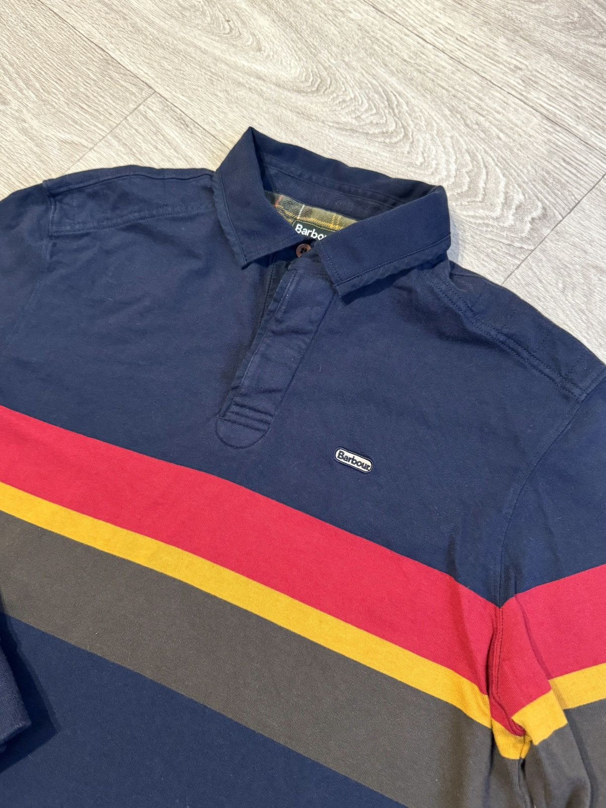 Barbour 🔷Vintage Barbour Tartan Polo Shirts🔷 Size US L / EU 52-54 / 3 - 3 Thumbnail