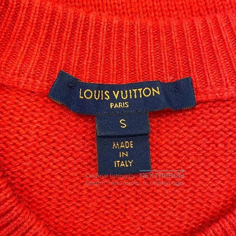 Louis Vuitton Louis Vuitton Red Knit Dress S. Size US S / EU 44-46 / 1 - 5 Thumbnail