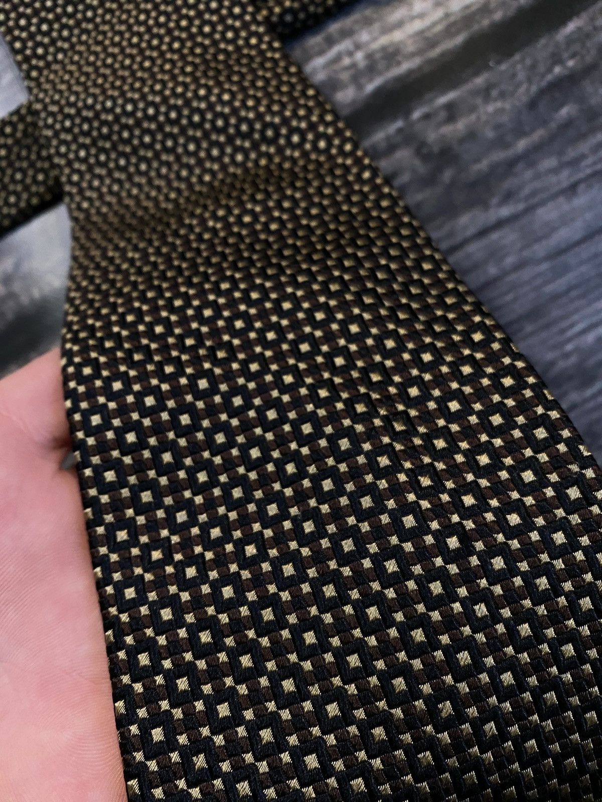 Yves Saint Laurent RARE❗️ YSL SILK TIE Size ONE SIZE - 5 Thumbnail