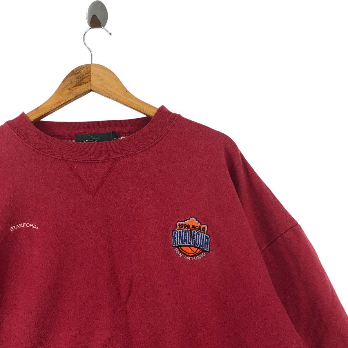 Vintage Vintage 1998 NCAA FINAL FOUR San Antonio Stanford Sweatshirt Size XL / US 12-14 / IT 48-50 - 4 Thumbnail