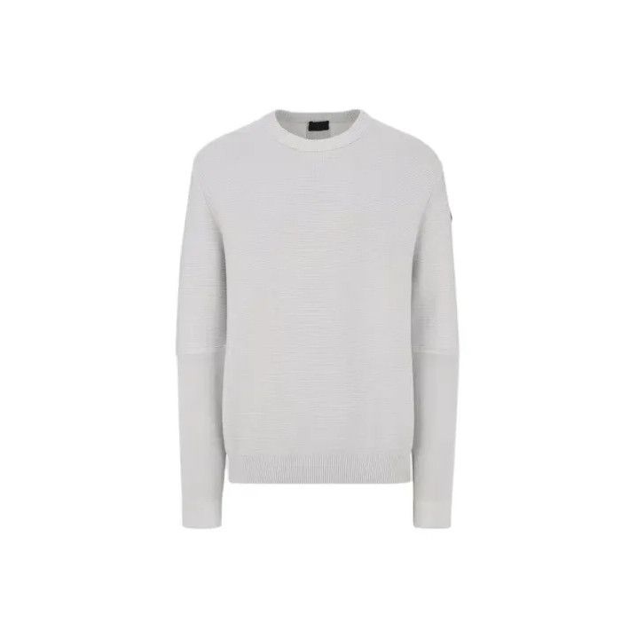 Moncler Moncler Men's Solid Crew Neck Long-Sleeve Knit Size US L / EU 52-54 / 3 - 1 Thumbnail