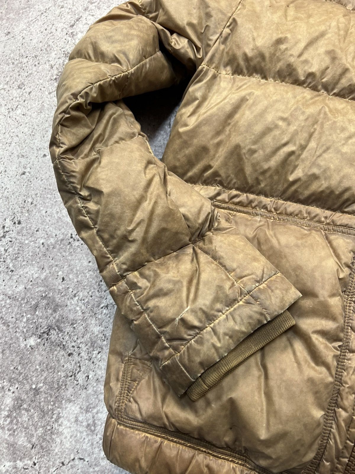 Diesel Vintage Y2K Diesel Puffer Jacket Down Filled Jacket Kaki Size US S / EU 44-46 / 1 - 6 Thumbnail