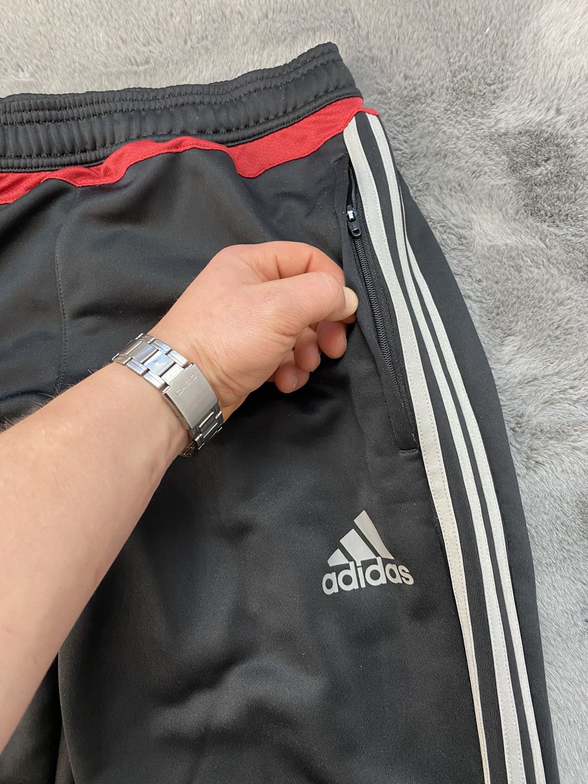 Adidas × Retrofit × Vintage MENS ADIDAS AC MILAN 2015-2016 ROSSONERI PANTS SOCCER SIZE S Size US 32 / EU 48 - 8 Thumbnail
