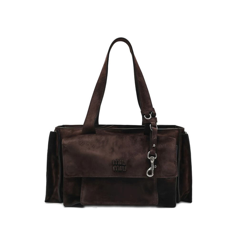 Miu Miu Miu Miu BROWN Tote Bags Size ONE SIZE - 1 Thumbnail