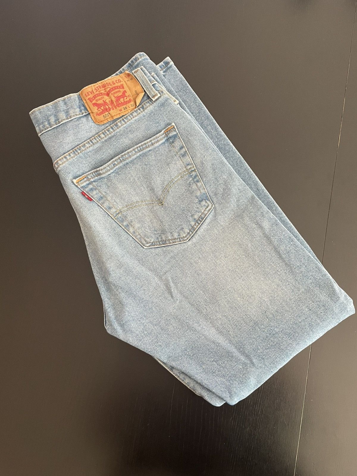 Levi's Levi 501’s Size US 35 - 2 Thumbnail