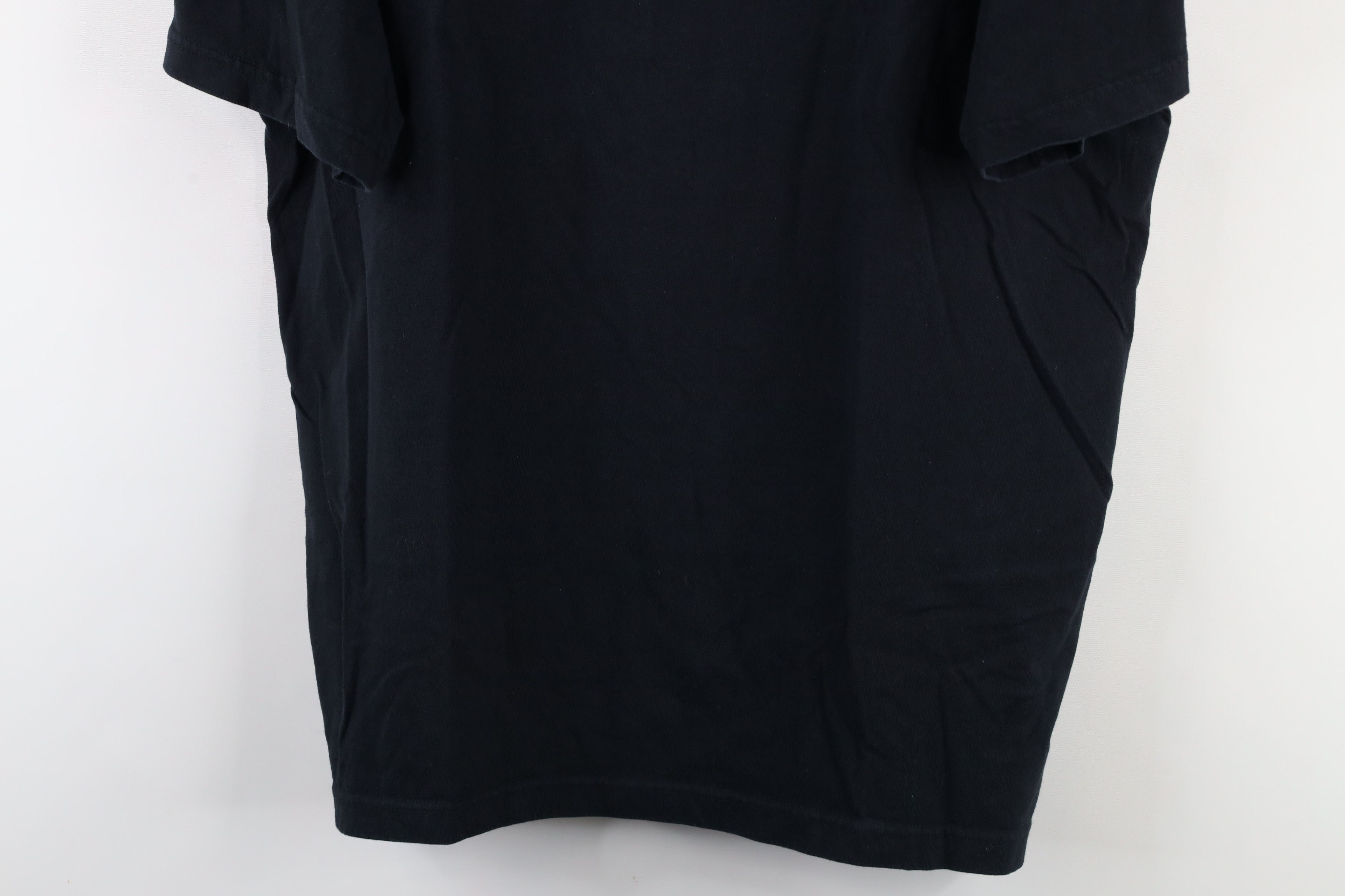 Lands' End × Vintage Vintage 90s Lands End Blank Heavyweight T-Shirt Black Cotton Size US L / EU 52-54 / 3 - 3 Thumbnail