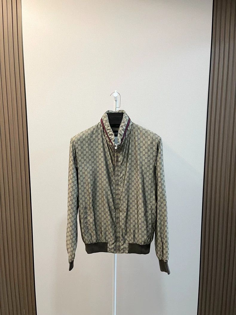 Gucci Gucci Classic old flower full print Logo zipper jacket 2502 Size US M / EU 48-50 / 2 - 1 Thumbnail