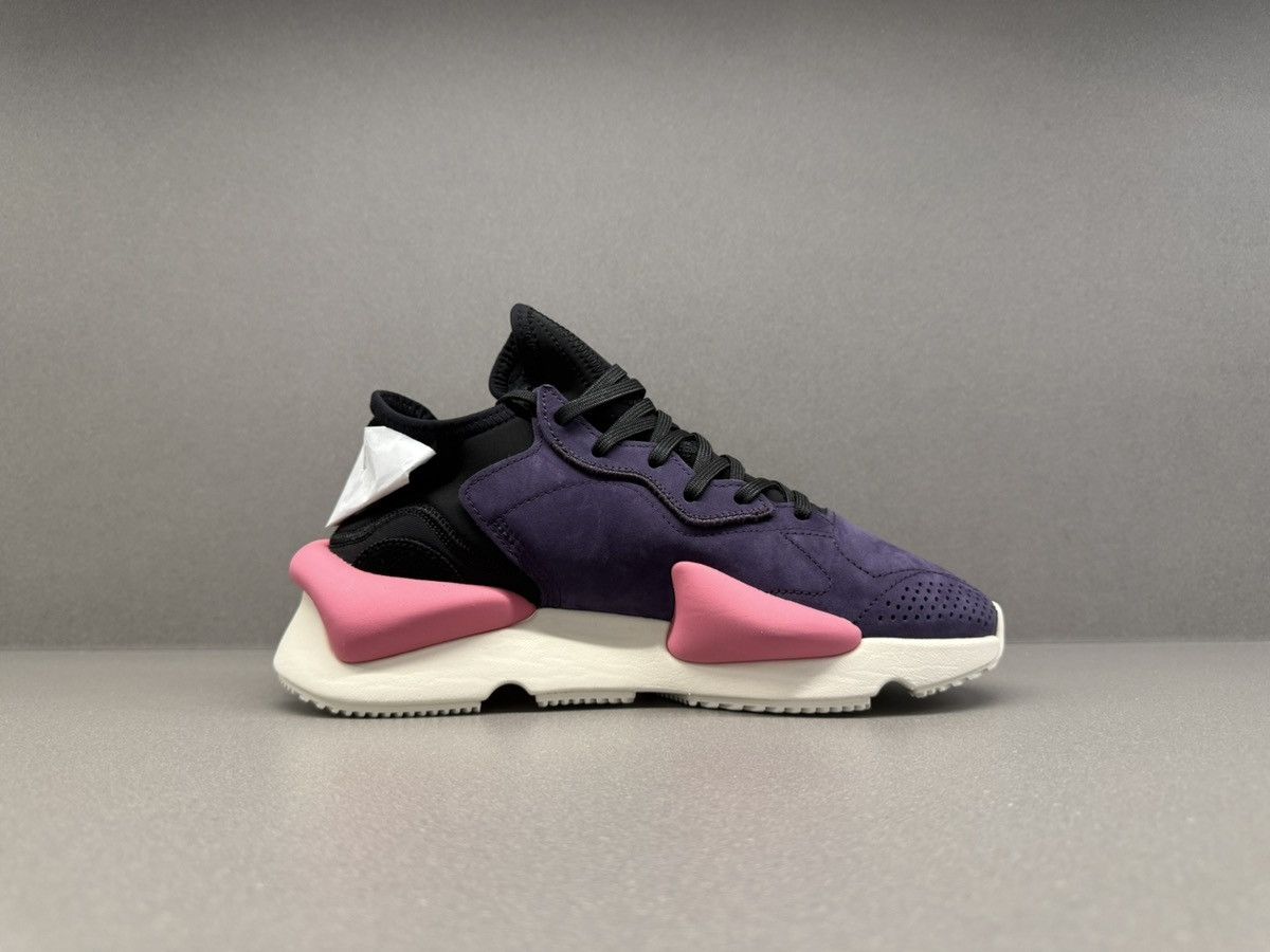 Y-3 Adidas Y-3 Kaiwa Noble Purple Black Off White Size US 7.5 / EU 40-41 - 6 Thumbnail