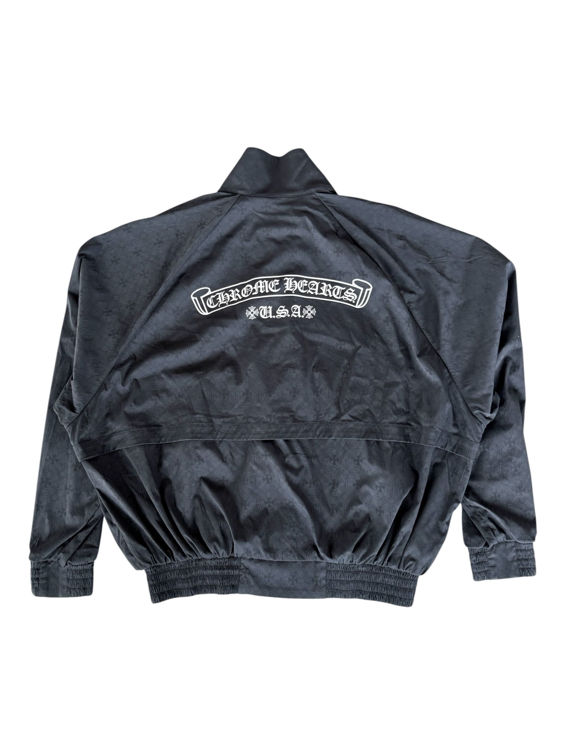 Chrome Hearts Black Cross Patch Jacquard Match Point Windbreaker Size US L / EU 52-54 / 3 - 2 Thumbnail