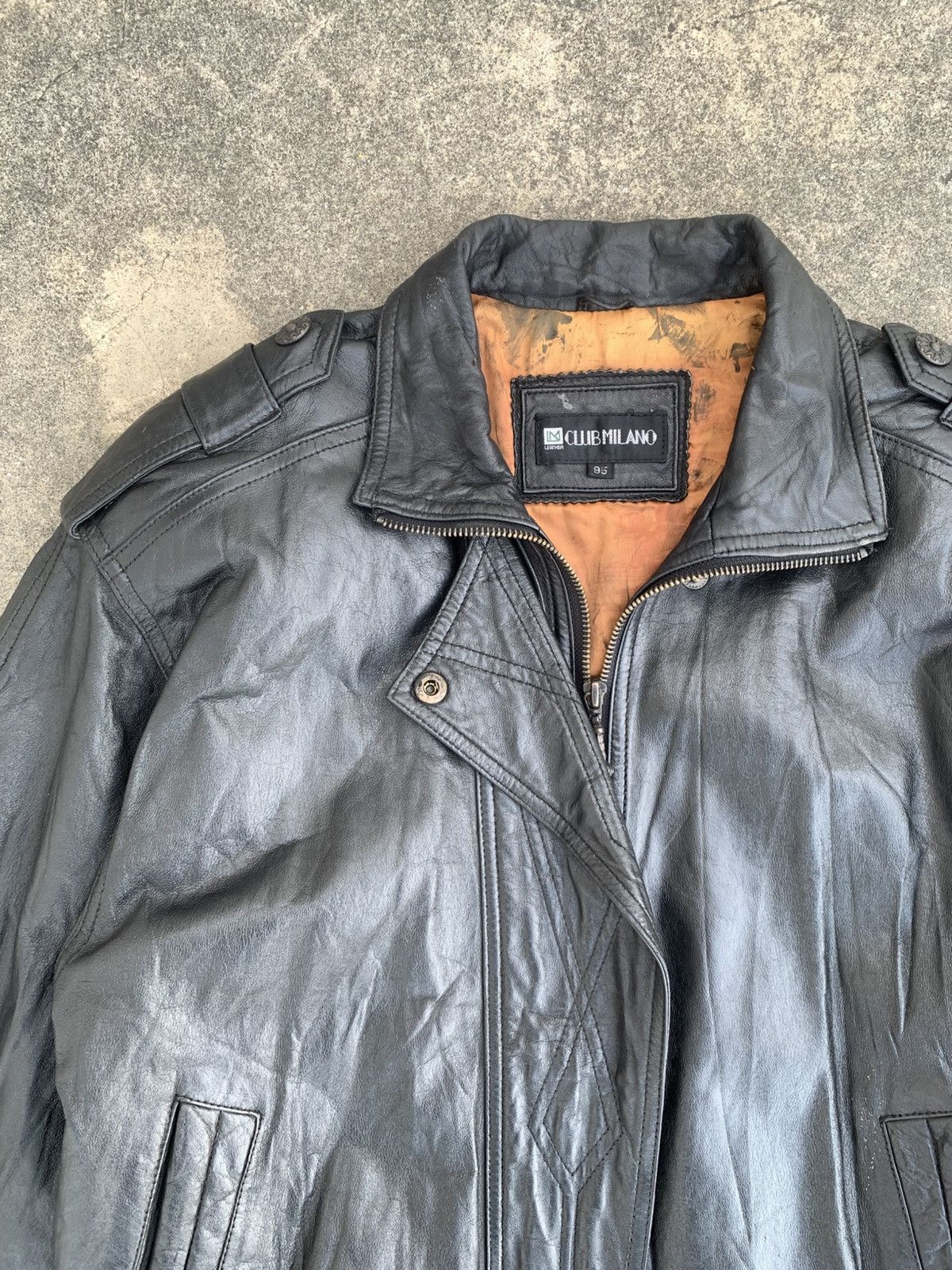 Other milano leather jaket Size US L / EU 52-54 / 3 - 2 Thumbnail