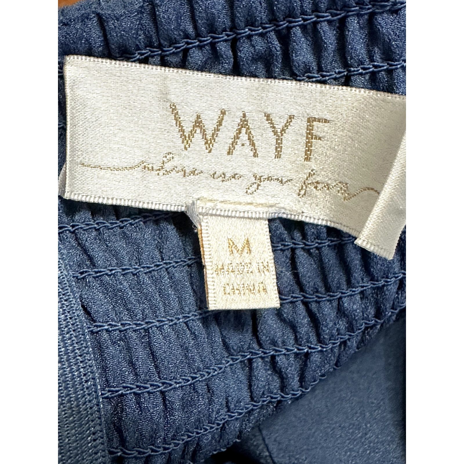Other WAYF Talia Tiered Maxi Dress Strapless Smocked Blue W M NWOT Size M / US 6-8 / IT 42-44 - 8 Thumbnail