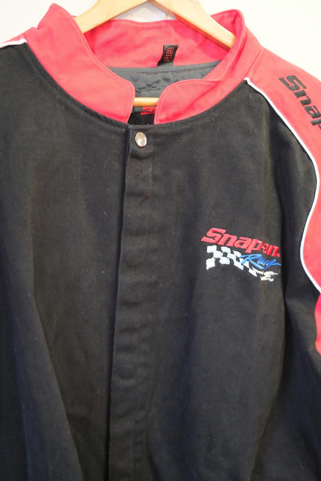 Designer 90's Snap-On Logo Racing Jacket Size XXL / US 16-18 / IT 52-54 - 3 Thumbnail