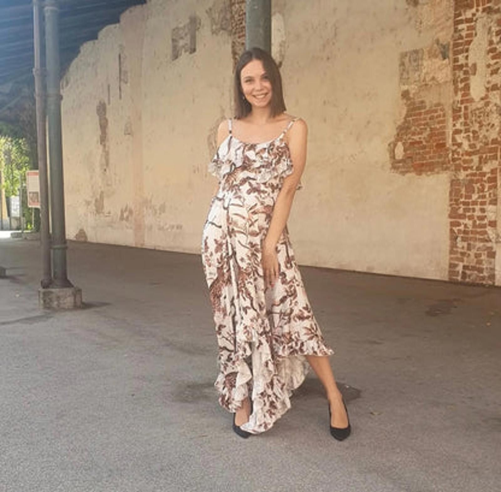 Other Odi Et Amo asymmetric jacquard midi dress Ret. $499 Sz10 Size L / US 10 / IT 46 - 7 Thumbnail