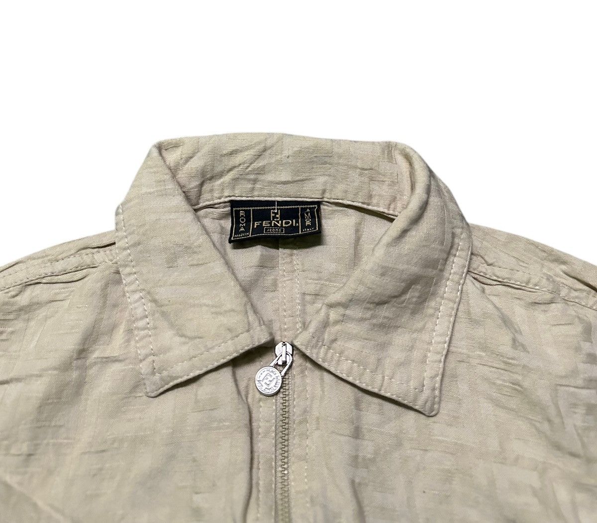 Fendi Fendi monogram zipper jacket Size M / US 6-8 / IT 42-44 - 2 Thumbnail