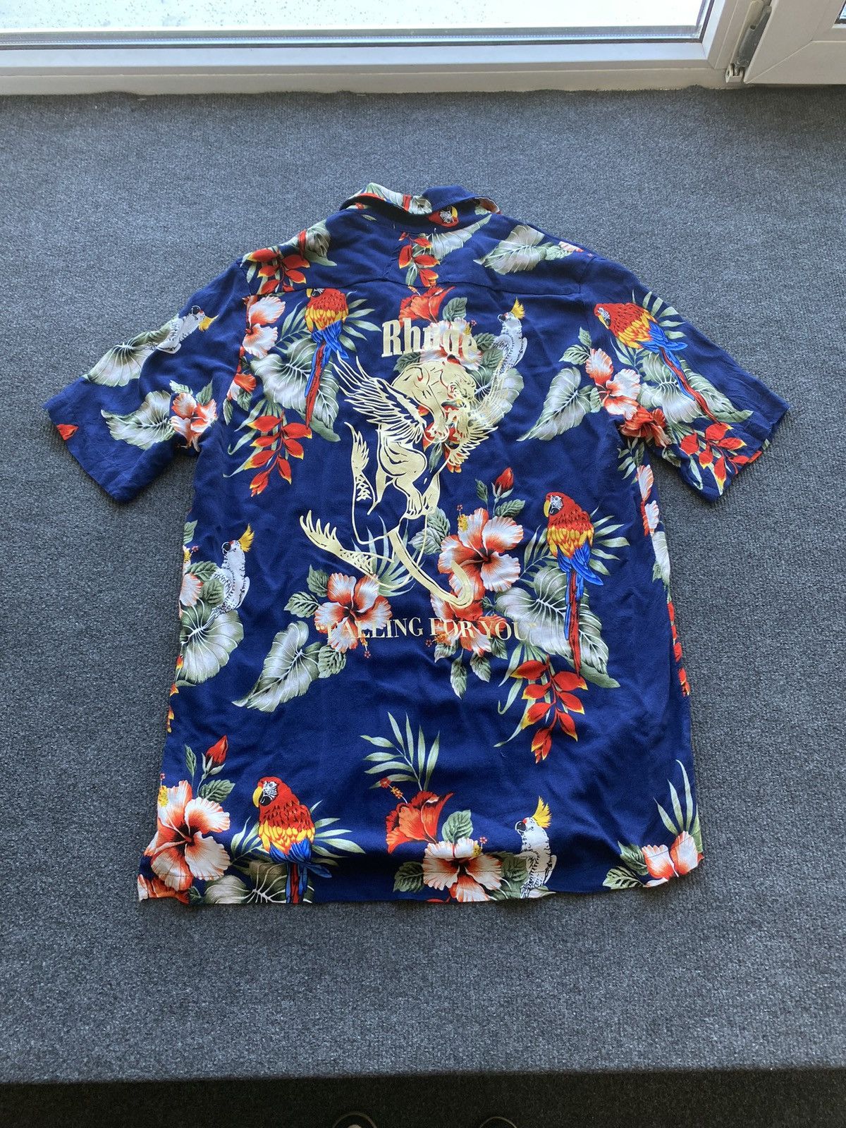 Rhude 🔥Designer Luxury Rhude Hawaii Short sleeve Shirt button up S Size US S / EU 44-46 / 1 - 1 Thumbnail