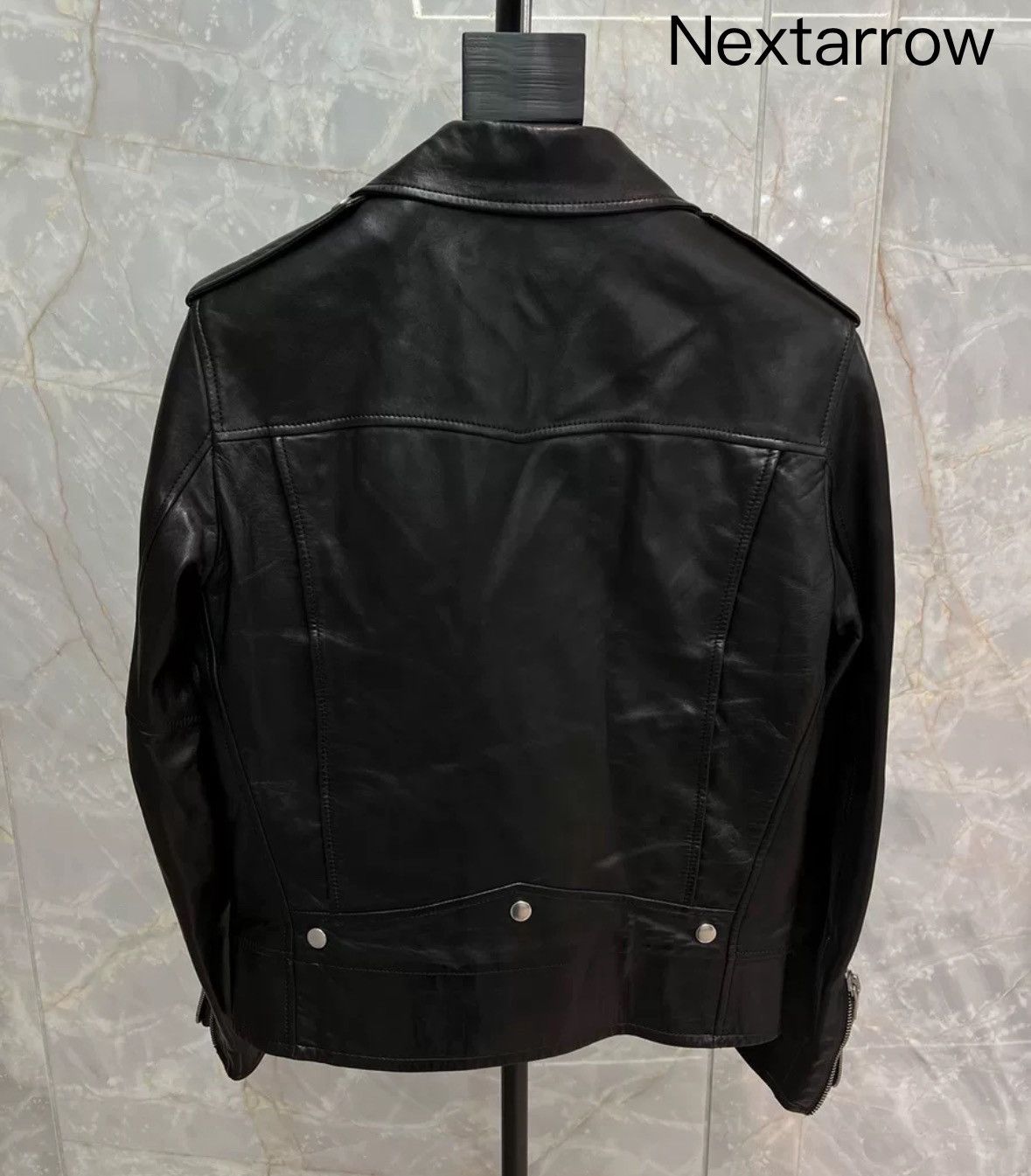Saint Laurent Paris × Yves Saint Laurent Saint Laurent genuine sheepskin L01 leather jacket Size US M / EU 48-50 / 2 - 2 Thumbnail
