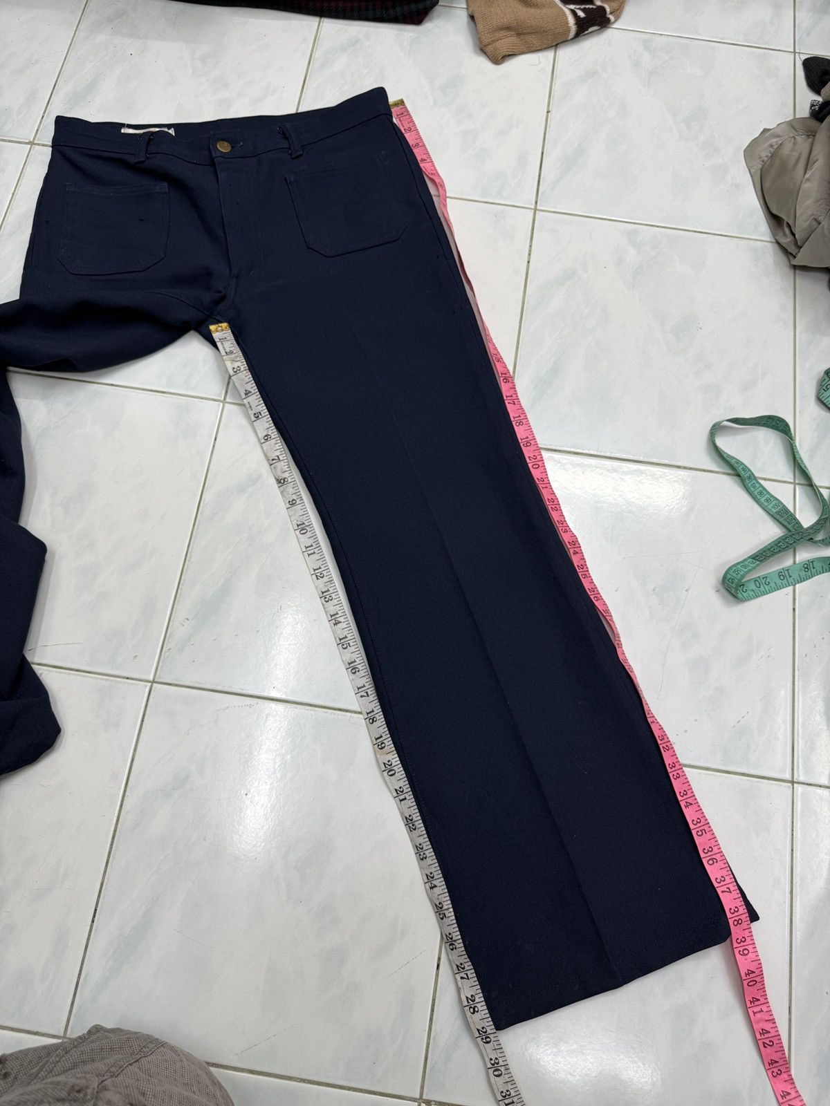 Big John 🔥🔥🔥STEALS VTG BIG JOHN BIG PREST FLARE PANTS Size US 31 - 17 Thumbnail