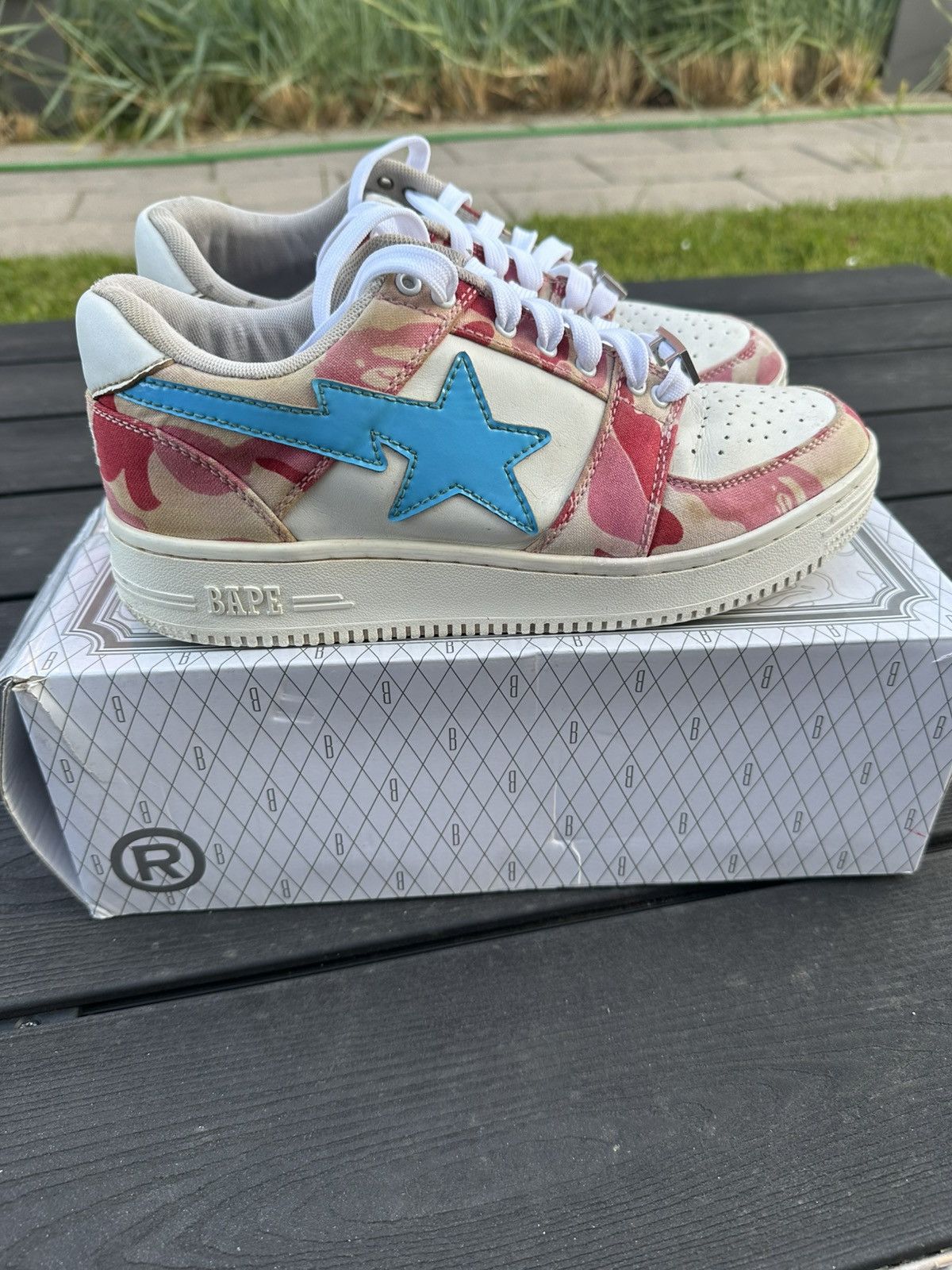 Bape Rare bapesta camo Size US 8 / EU 41 - 4 Thumbnail