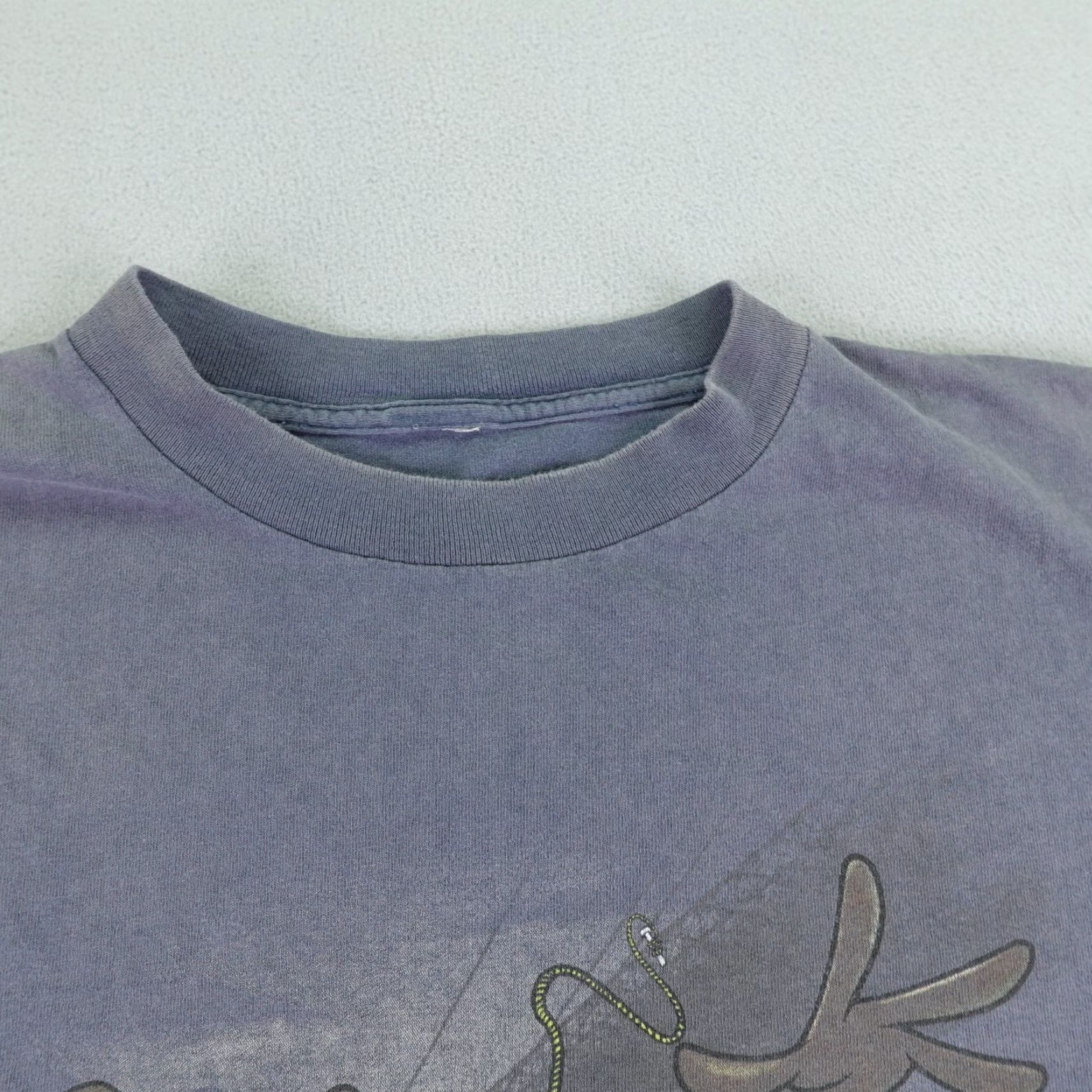 Vintage VINTAGE Tasmanian Devil Shirt Mens L Blue 90s Looney Tunes T-Shirt Graphic Print Size US L / EU 52-54 / 3 - 3 Thumbnail