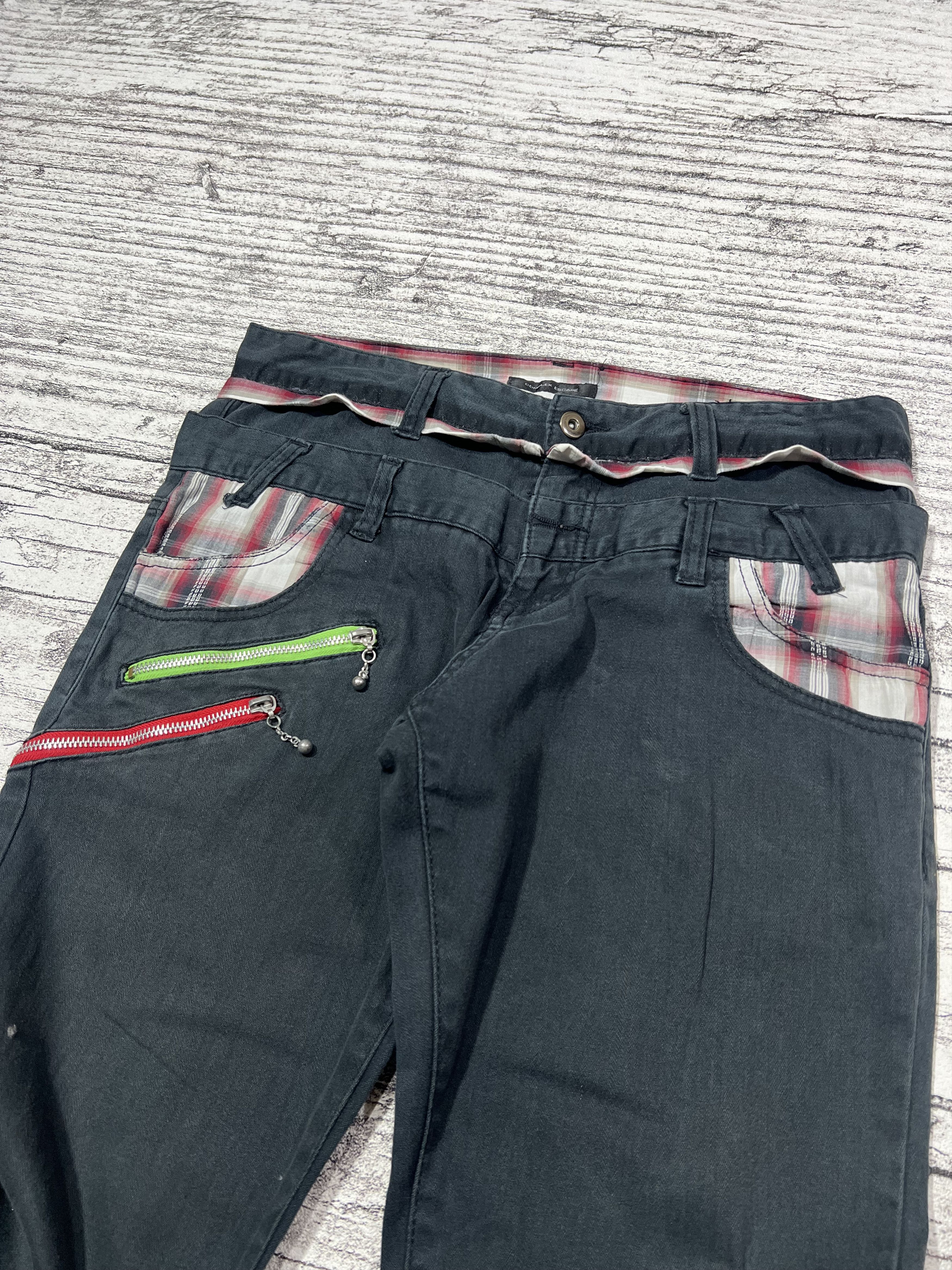 Japanese Brand 2000s Archival Hysteric Bootcut Flare Double Waist y2k Ifsix Size US 33 - 4 Thumbnail
