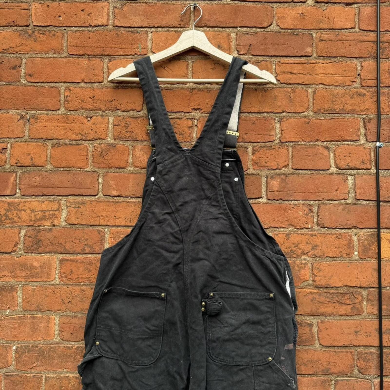 Carhartt vintage carhartt double knee overalls 00s 36x34 Size US 36 / EU 52 - 3 Thumbnail
