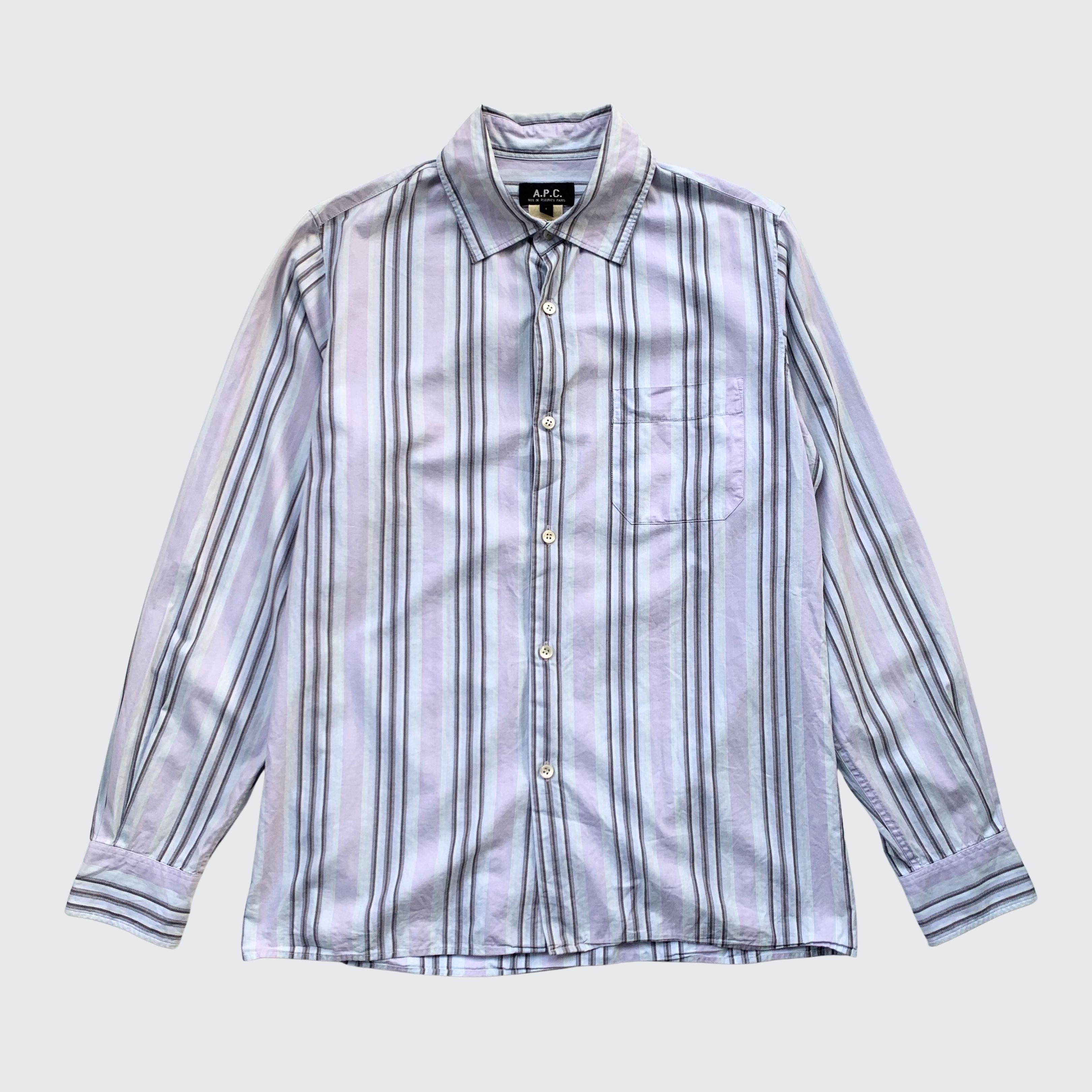 A.P.C. 2000s A.P.C Paris Womens Cotton Longsleeve Shirts Size S / US 4 / IT 40 - 1 Thumbnail