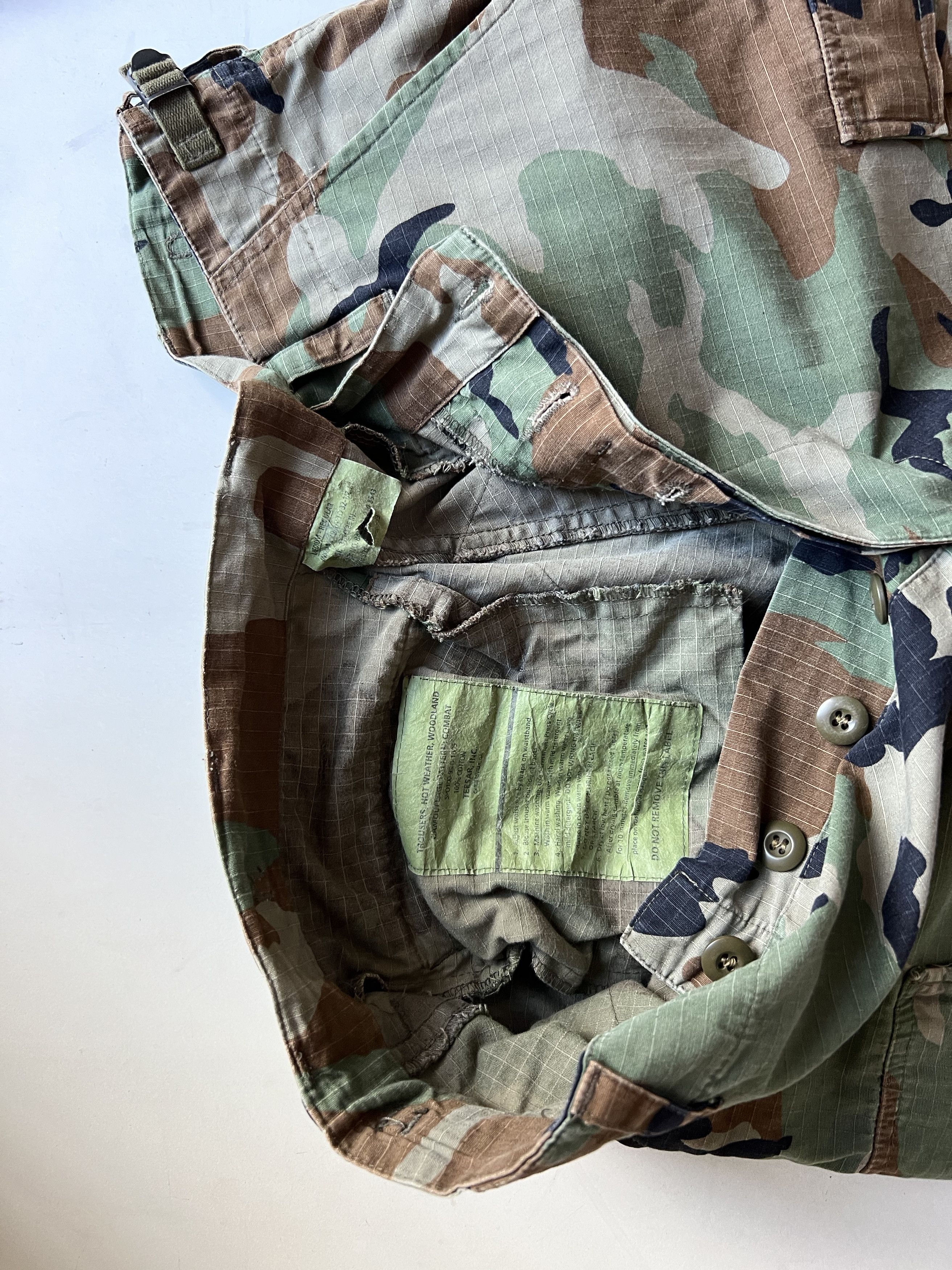 Other WoodLand Vintage Cargo US Army Pant 1990s Size US 34 / EU 50 - 7 Thumbnail
