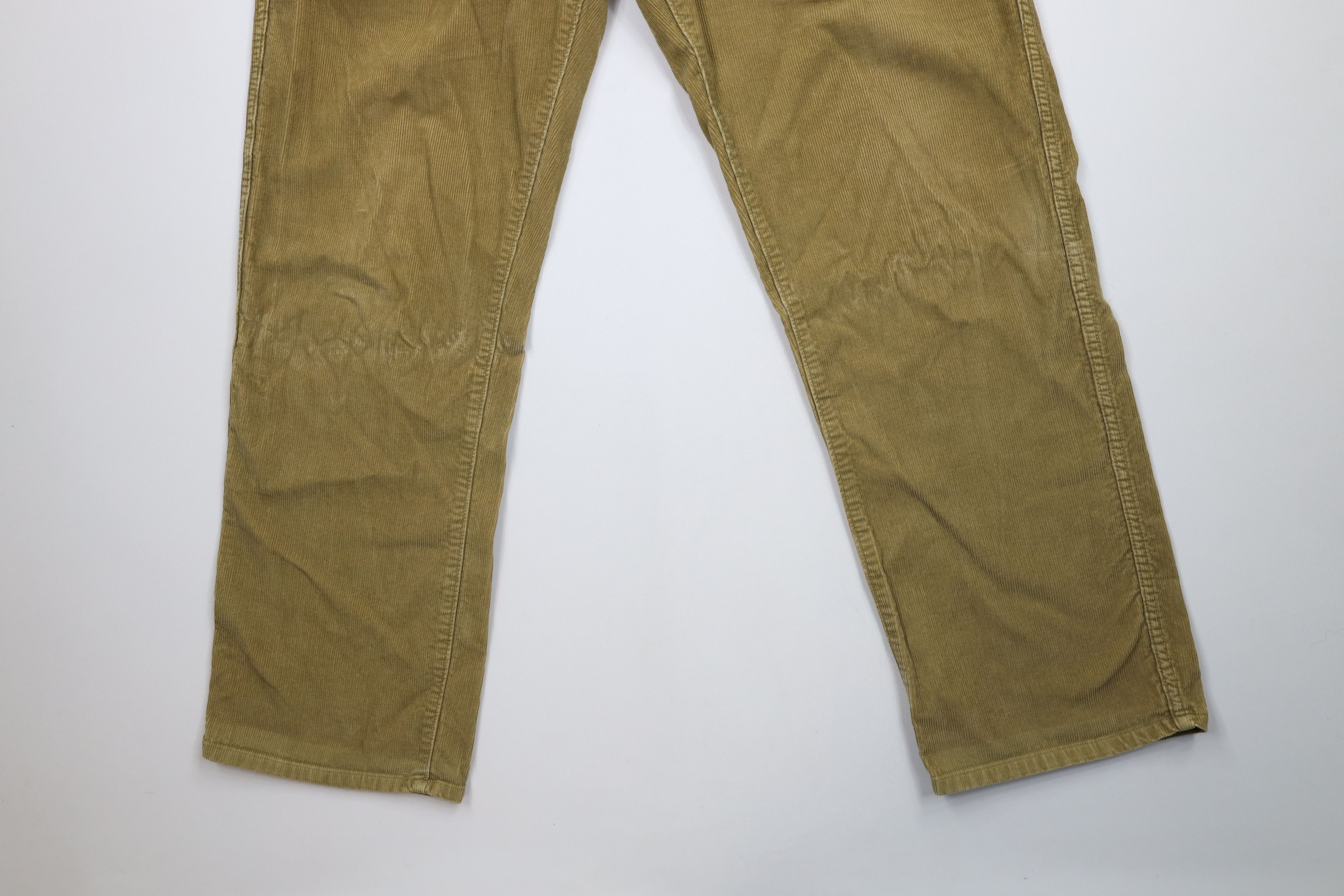 L.L. Bean Vintage LL Bean Natural Fit Wide Leg Corduroy Chino Pants Size US 36 / EU 52 - 4 Thumbnail