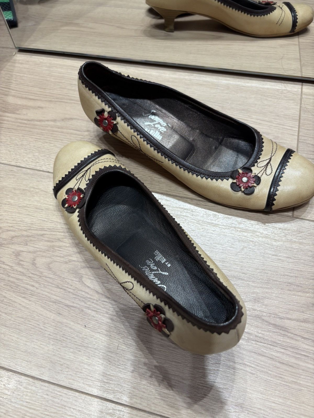 Vintage Vintagw kitten heels Size US 7 / IT 37 - 19 Thumbnail