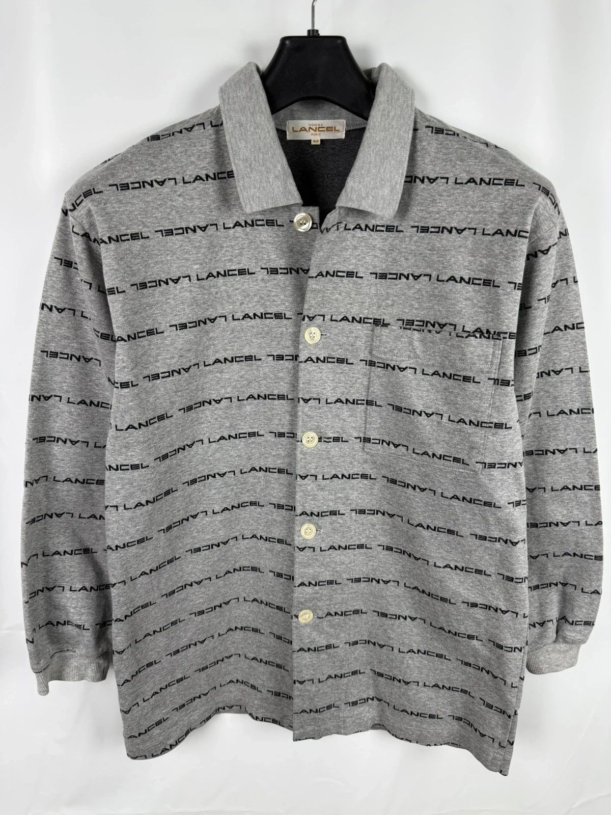 Lancel Lancel Paris Homme Printed Longsleeve Button Up size M Size US M / EU 48-50 / 2 - 1 Thumbnail