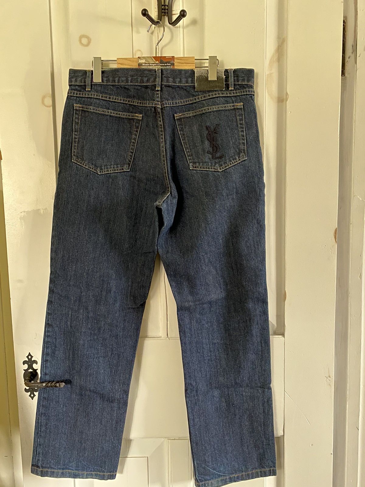 Yves Saint Laurent denim jeans
