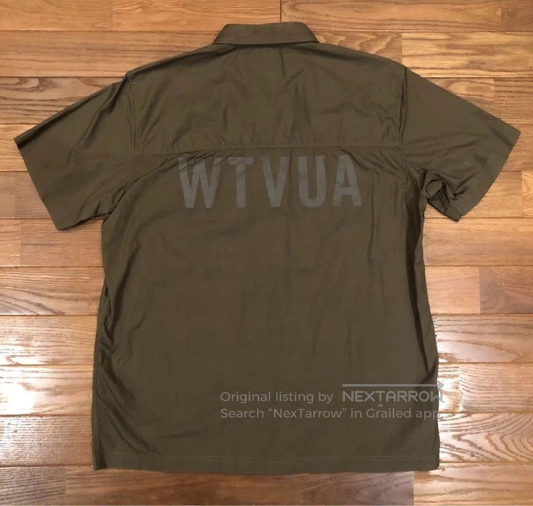 Wtaps WTAPS EX34 DECK SS Cotton Shirt. Size US M / EU 48-50 / 2 - 2 Thumbnail