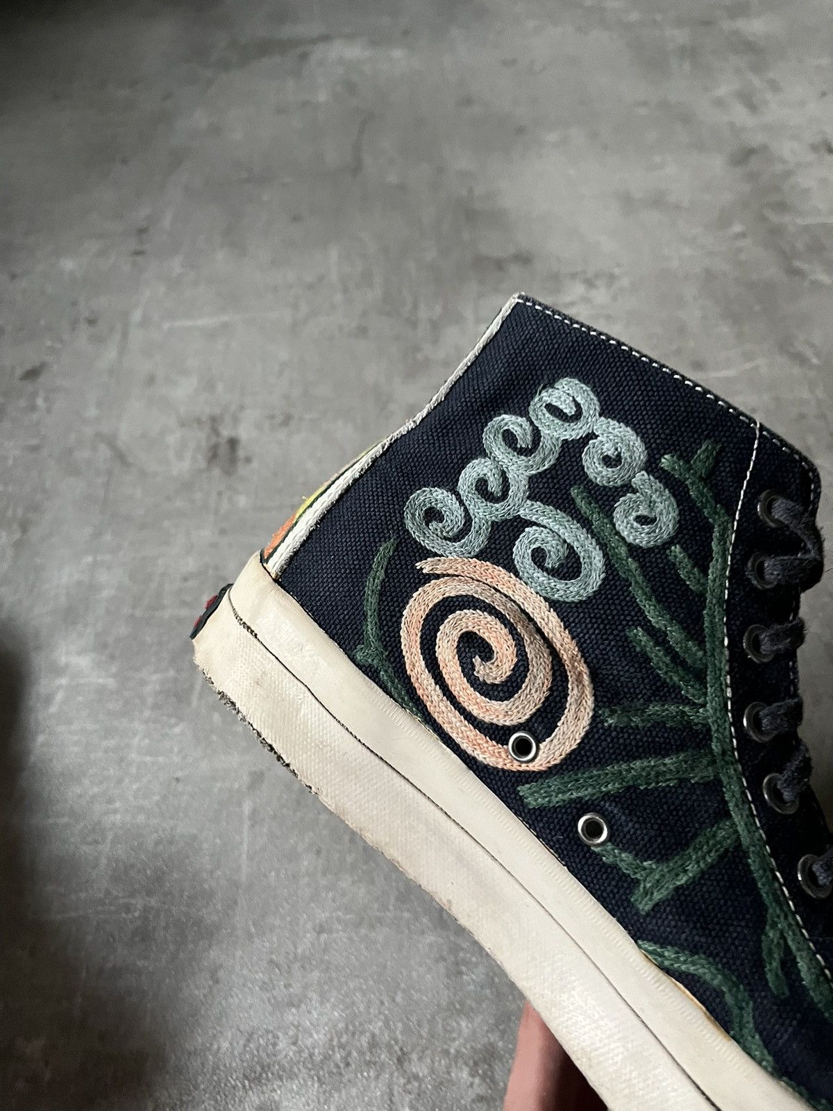 Visvim Visvim canvas embroidery flower 13ss shoes Size US 9 / EU 42 - 15 Thumbnail