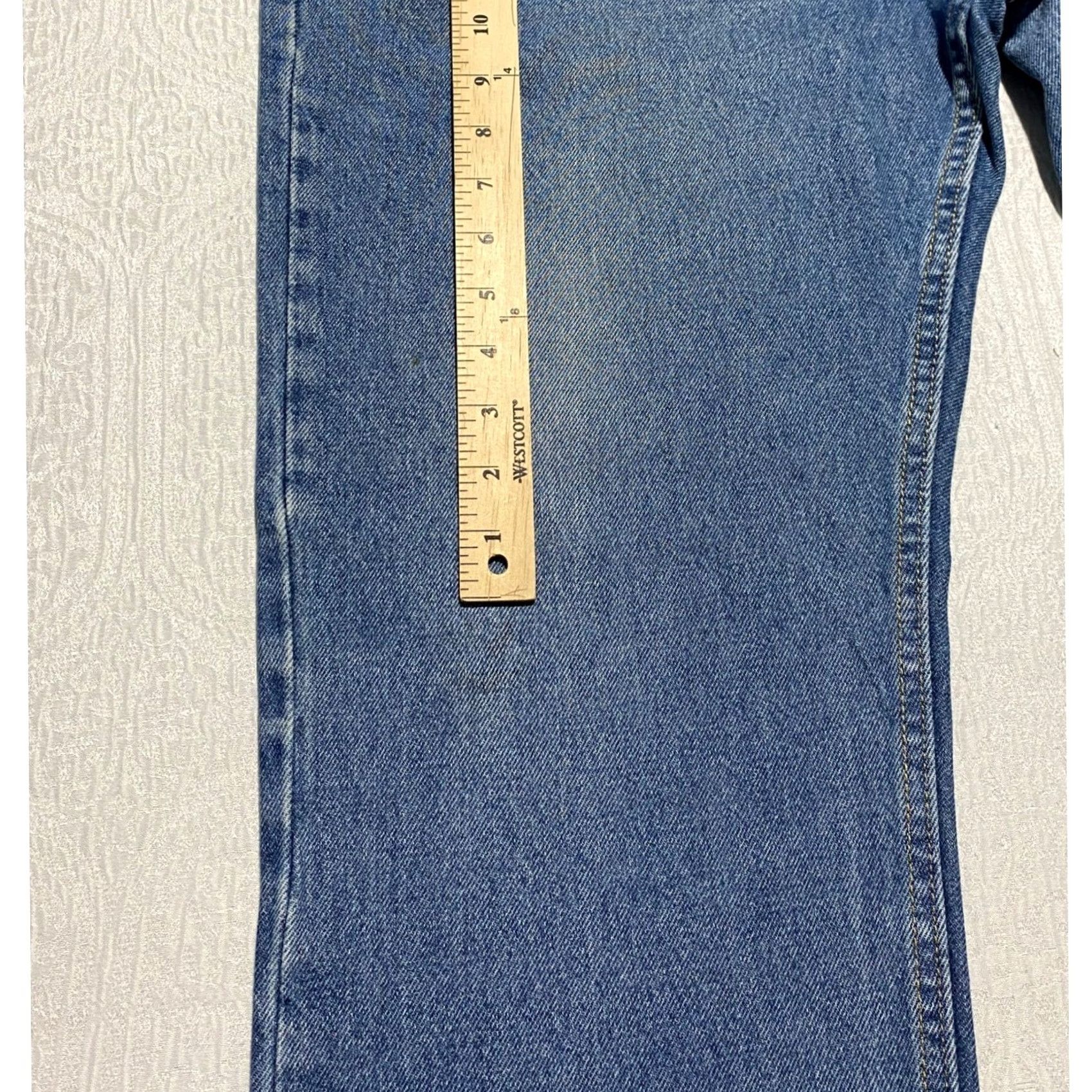 Lee Lee Regular Fit Jeans Mens Denim Pants Blue 38×30 Straight 5-Pocket Mid Rise Relaxed Fit Casual Everyday Jeans Size US 38 / EU 54 - 2 Thumbnail