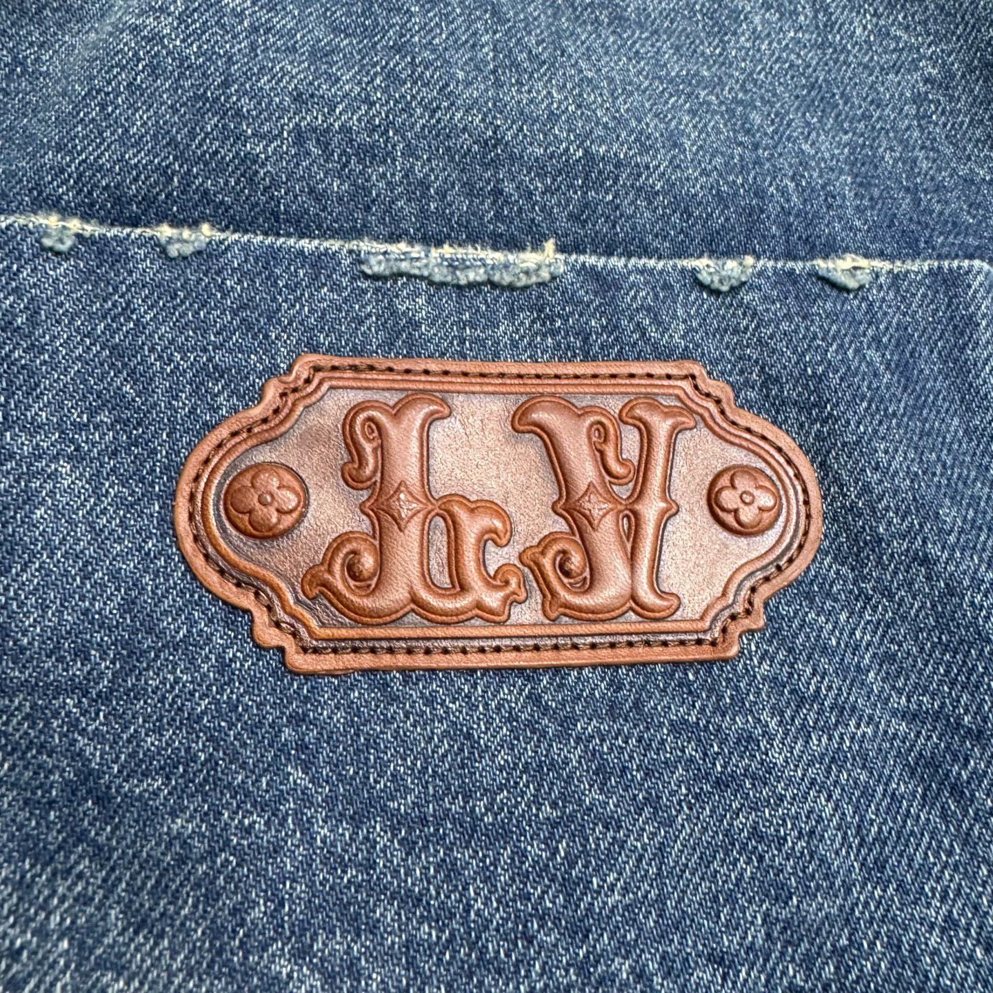 Louis Vuitton LV x Pharrell Turquoise Denim Jeans 32 Size US 32 / EU 48 - 6 Thumbnail