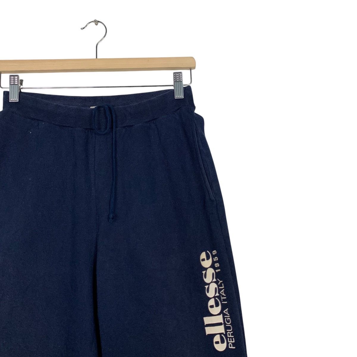 Ellesse ELLESSE Big Logo Navy Blue Sweatpants #1728-C77 Size US 28 / EU 44 - 6 Thumbnail