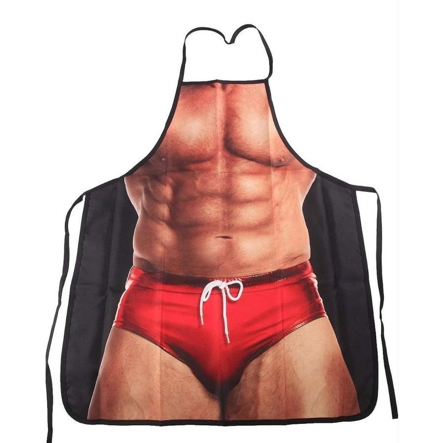 The Unbranded Brand Apron Kitchen Funny Cooking Grilling Baking Party Apron Gift Size ONE SIZE - 1 Thumbnail